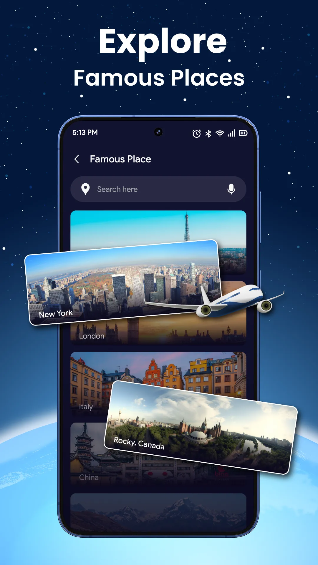 Live World Map: Satellite View | Indus Appstore | Screenshot