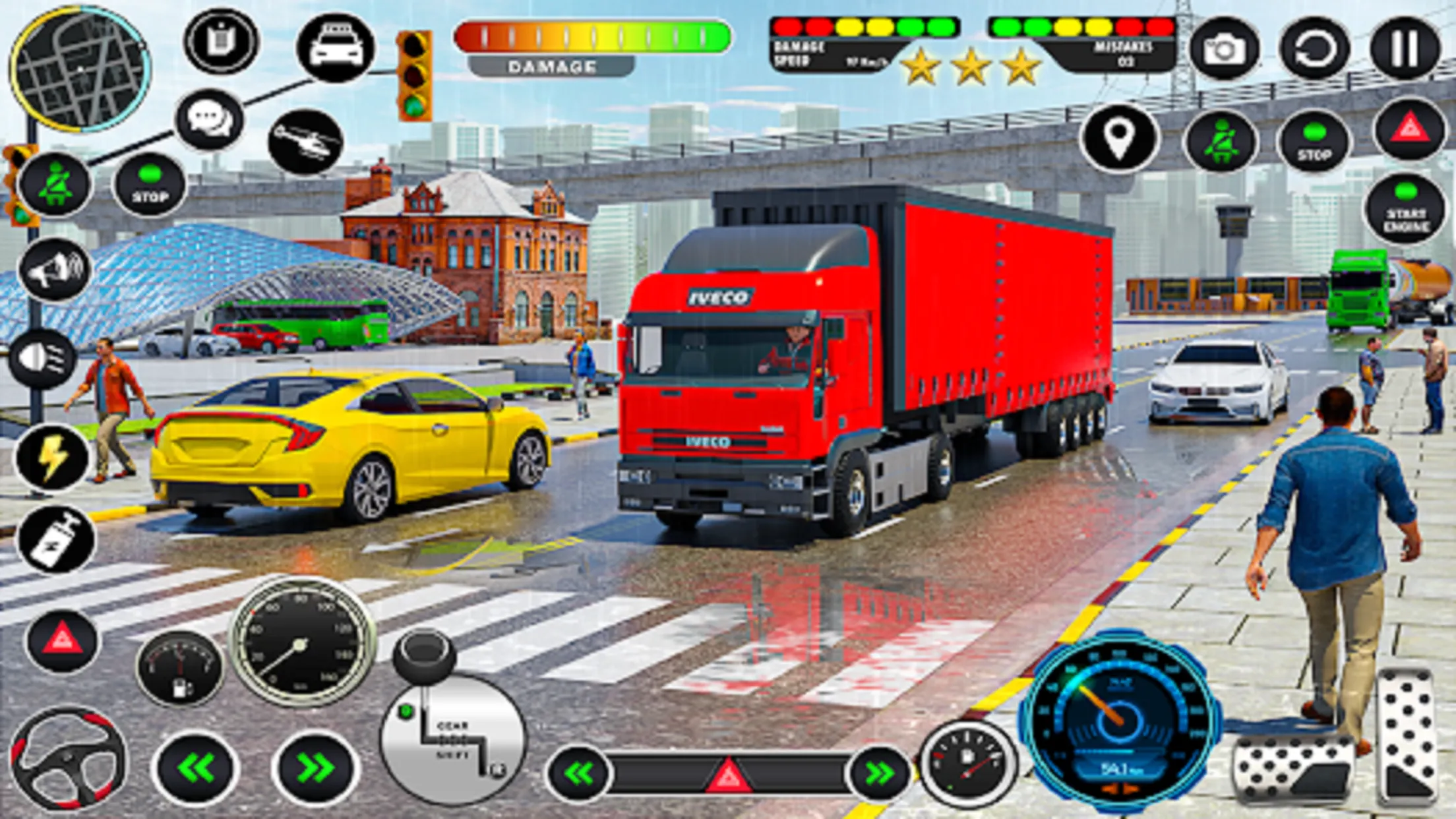 Crazy Truck Transport Car Game | Indus Appstore | Screenshot