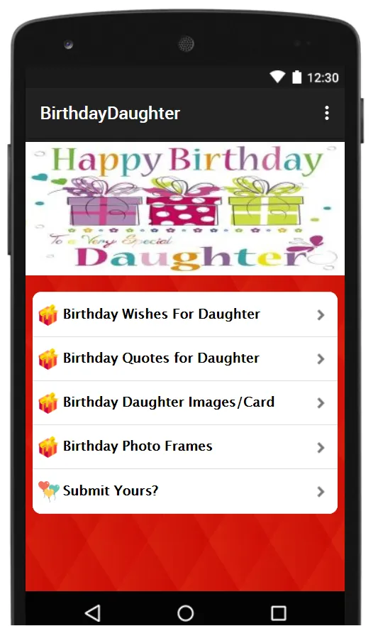 Happy Birthday Daughter Wishes | Indus Appstore | Screenshot