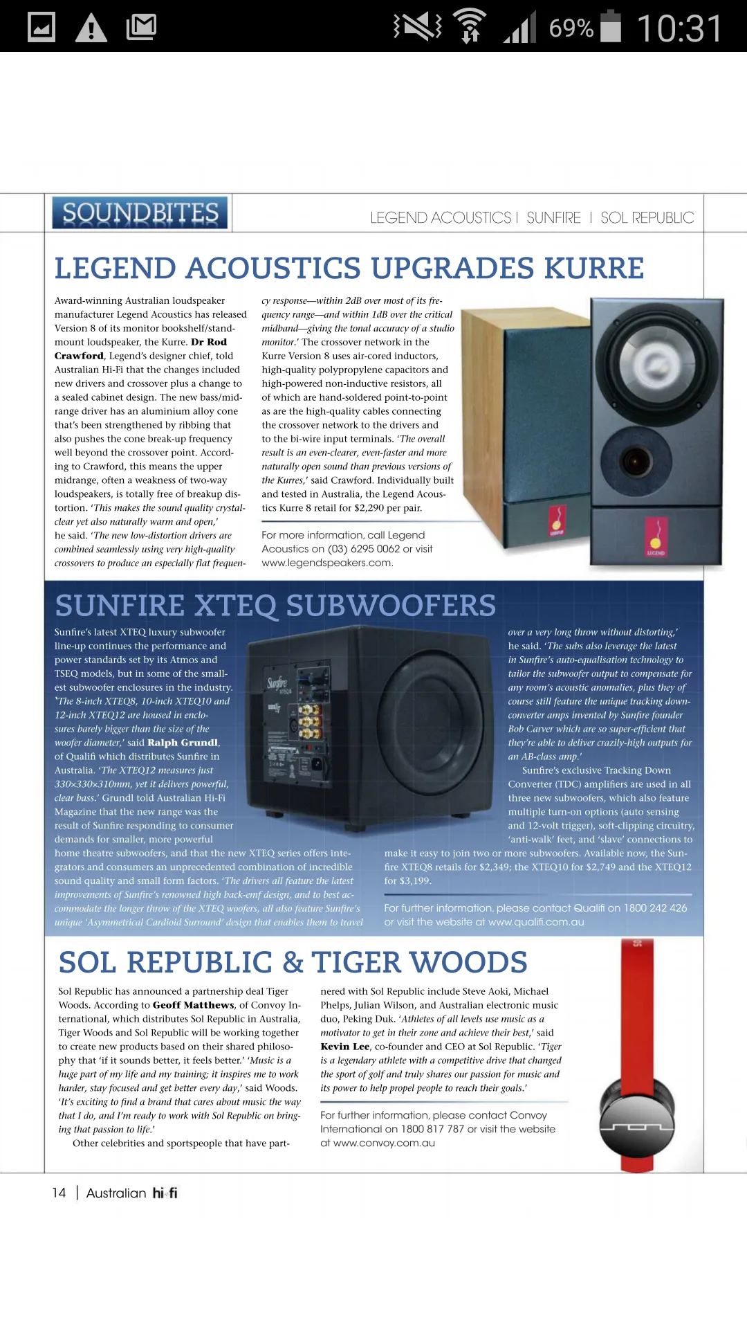 Australian Hifi | Indus Appstore | Screenshot