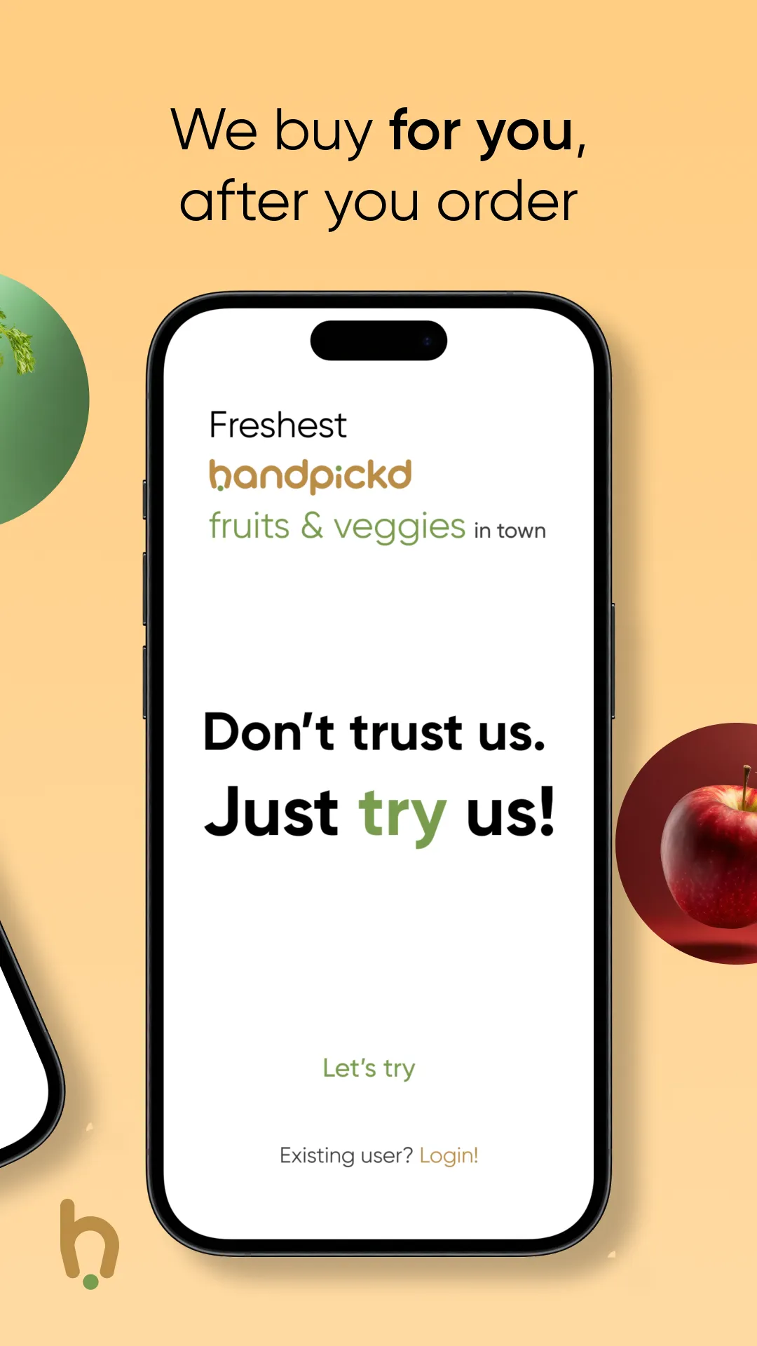 handpickd: fruits & veggies | Indus Appstore | Screenshot