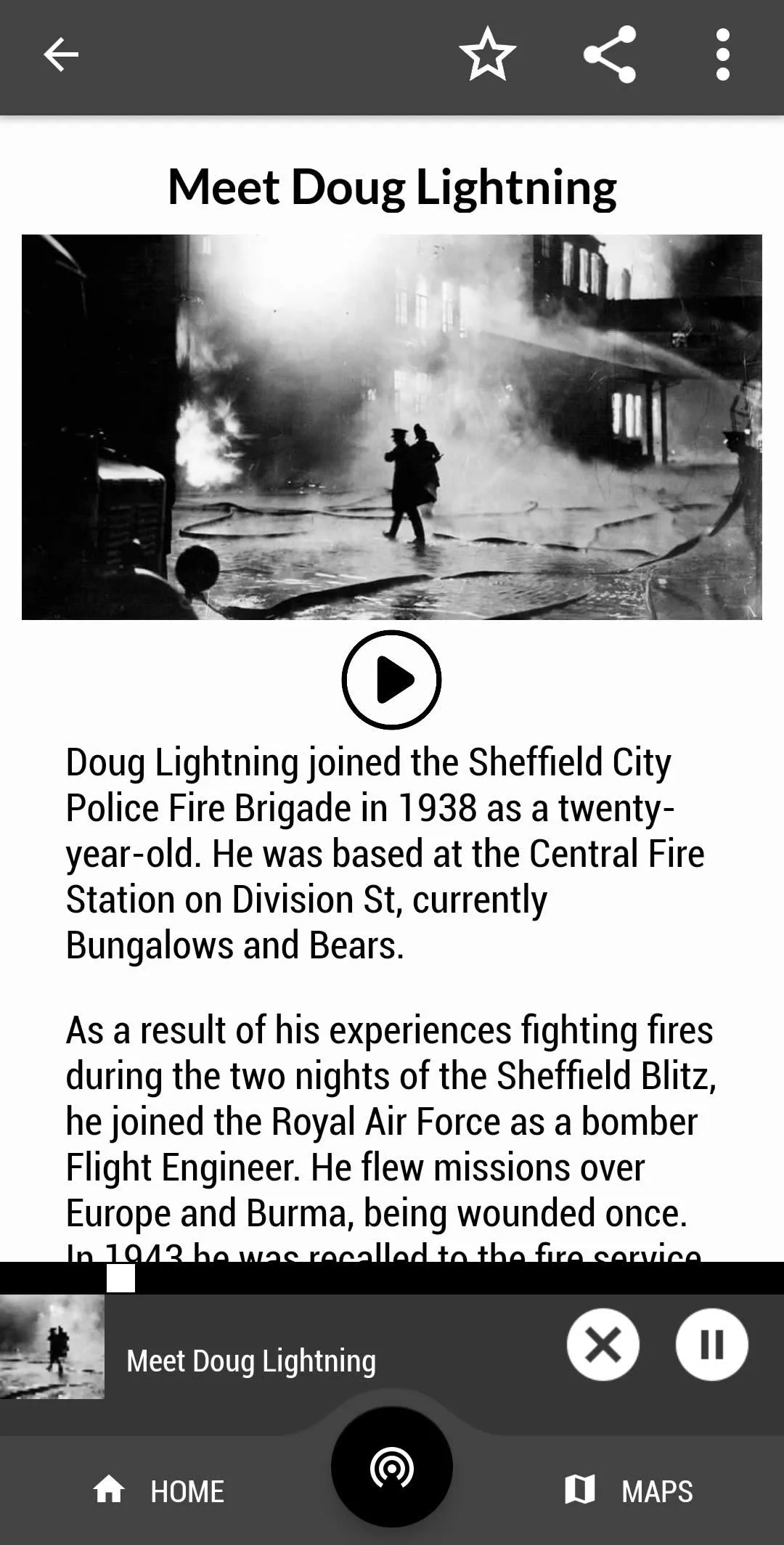 Sheffield Blitz | Indus Appstore | Screenshot