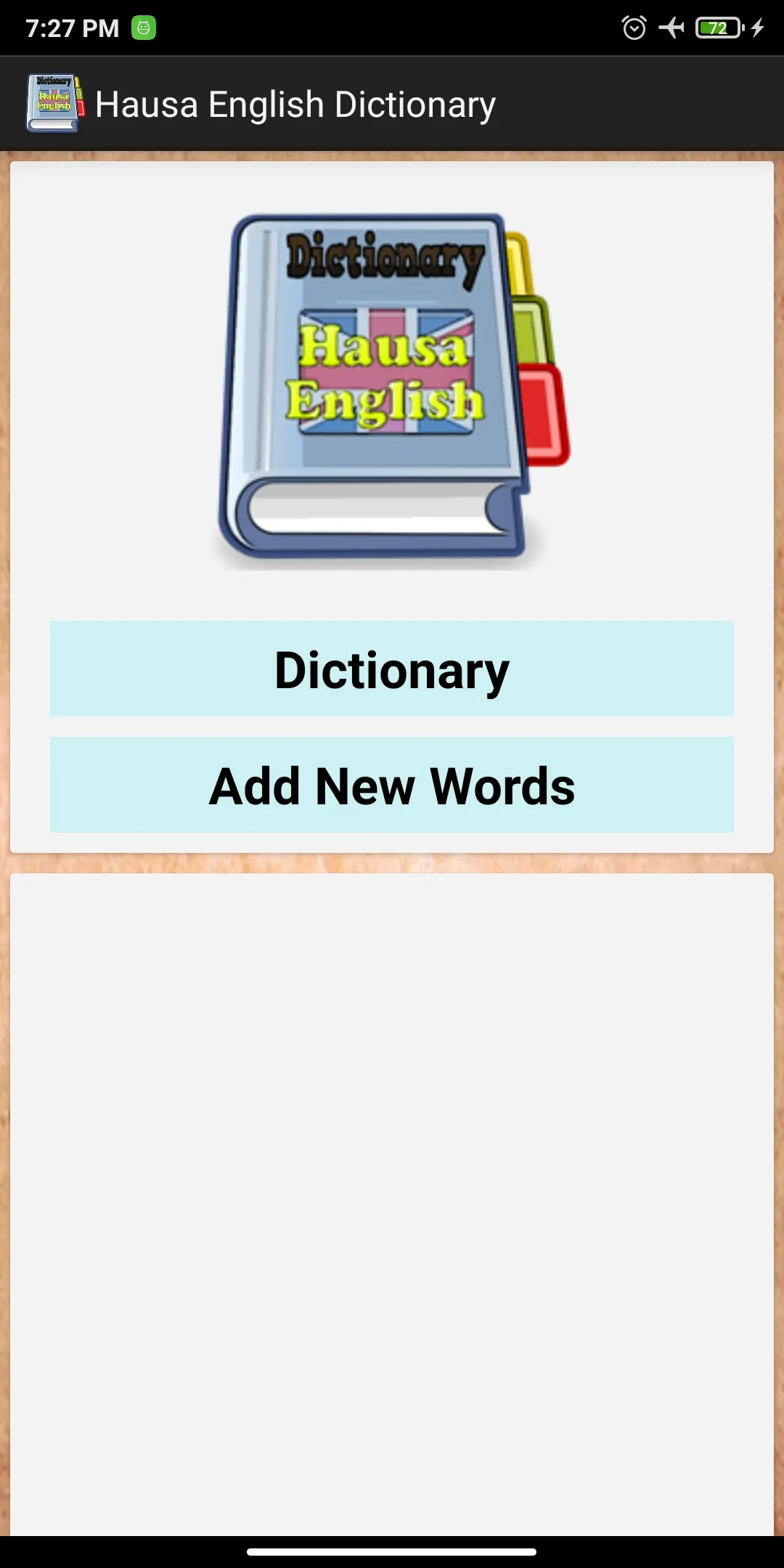 Hausa English Dictionary | Indus Appstore | Screenshot