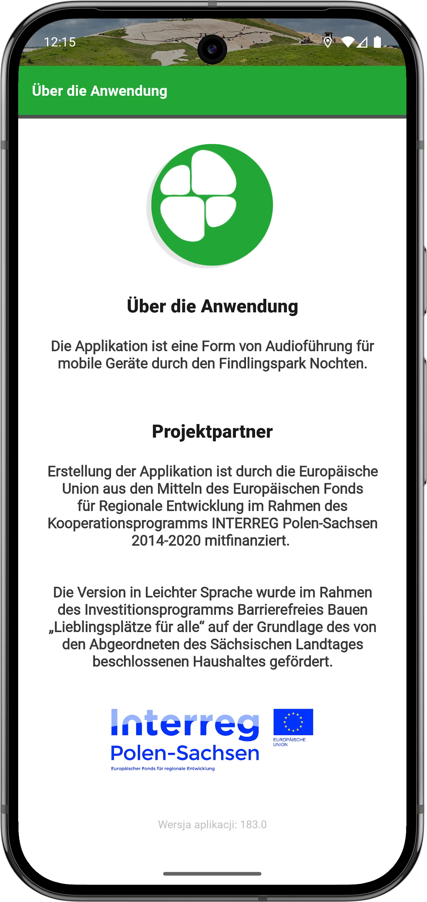 Findlingspark Nochten | Indus Appstore | Screenshot