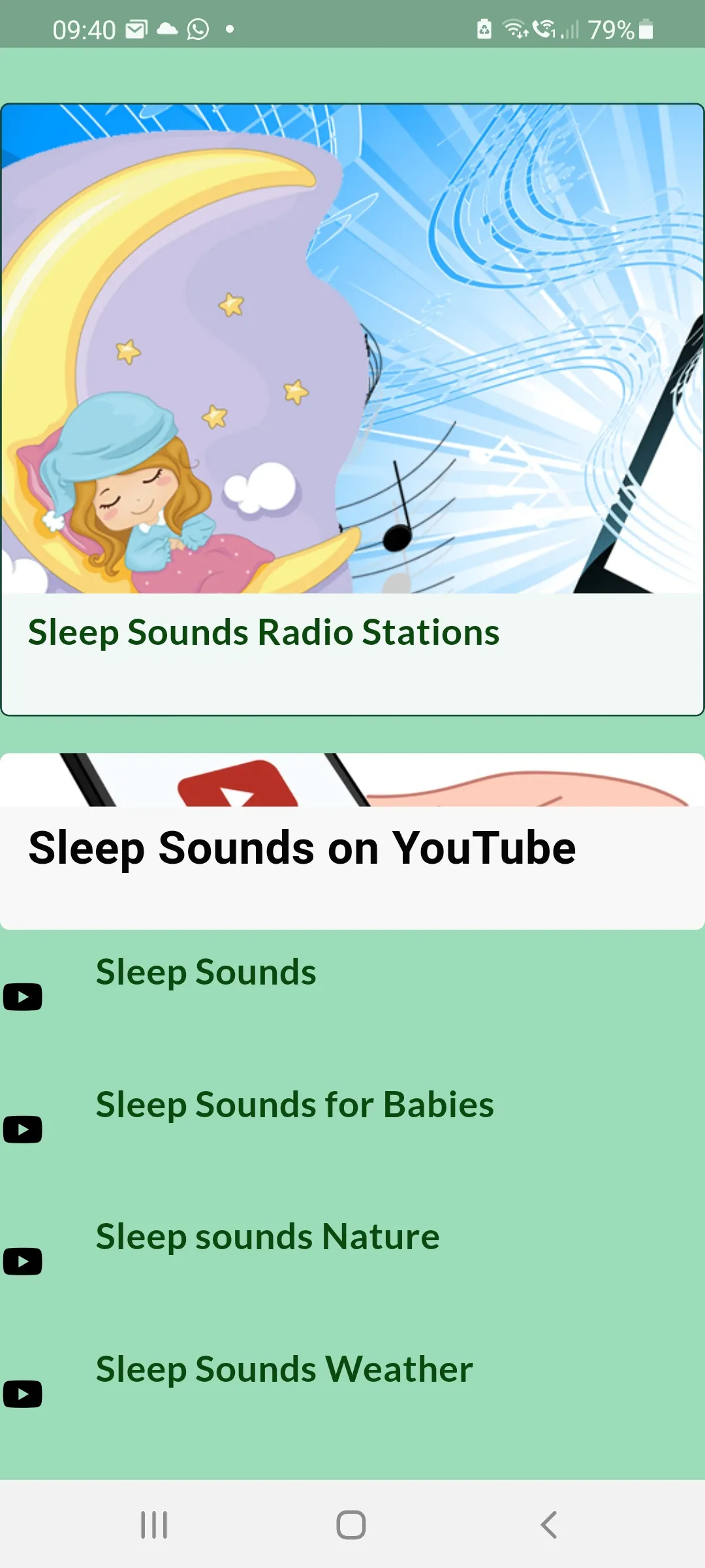 Sleep Sounds Radio | Indus Appstore | Screenshot