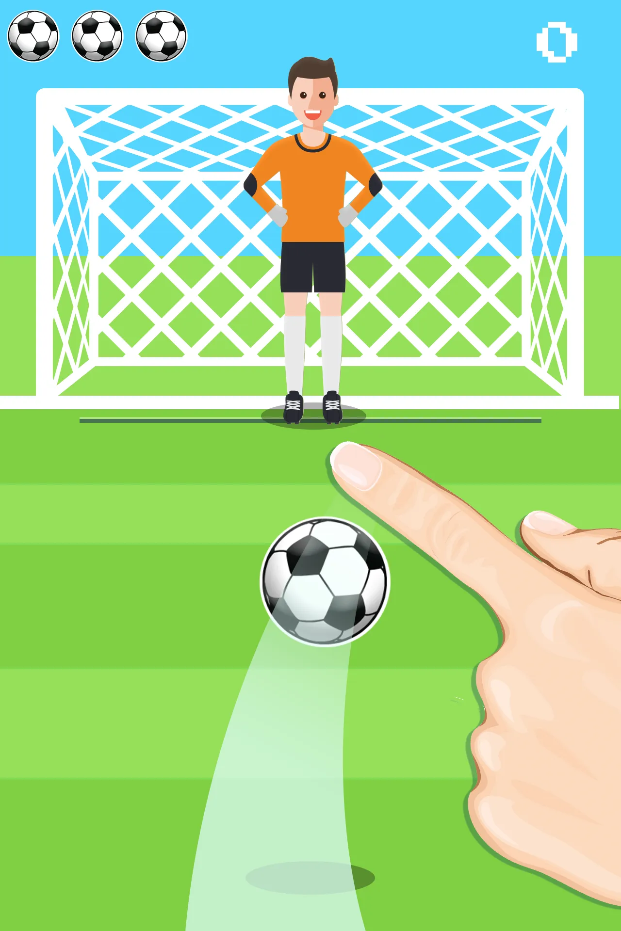 Penalty Shootout Game Offline | Indus Appstore | Screenshot