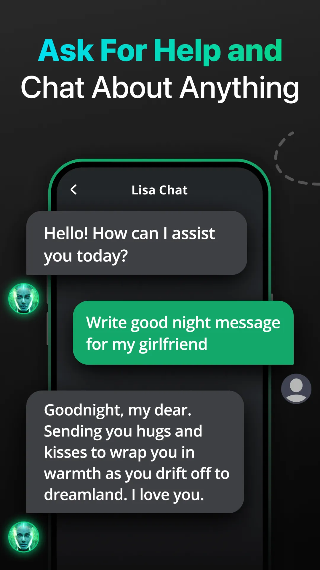 Lisa Chat: AI Bot Assistant | Indus Appstore | Screenshot