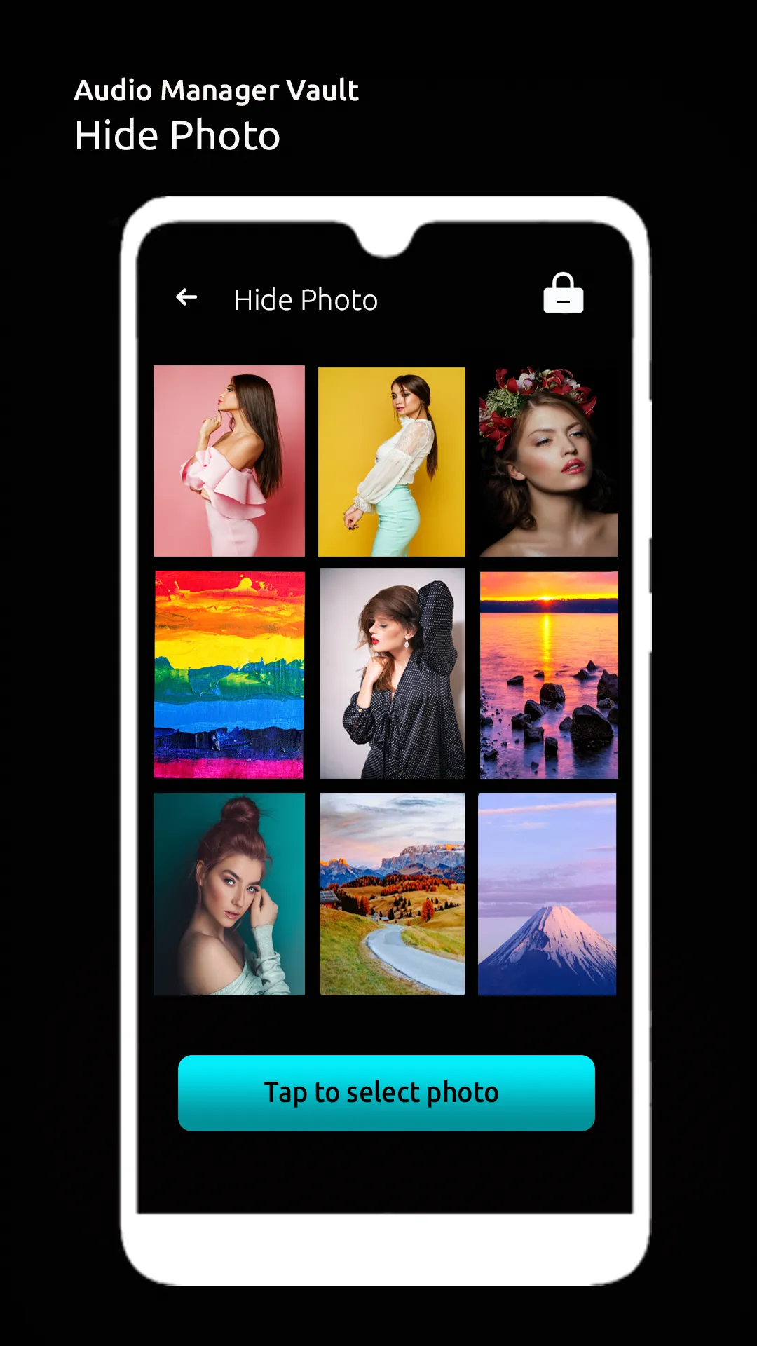 Audio Manager: Hide photo | Indus Appstore | Screenshot