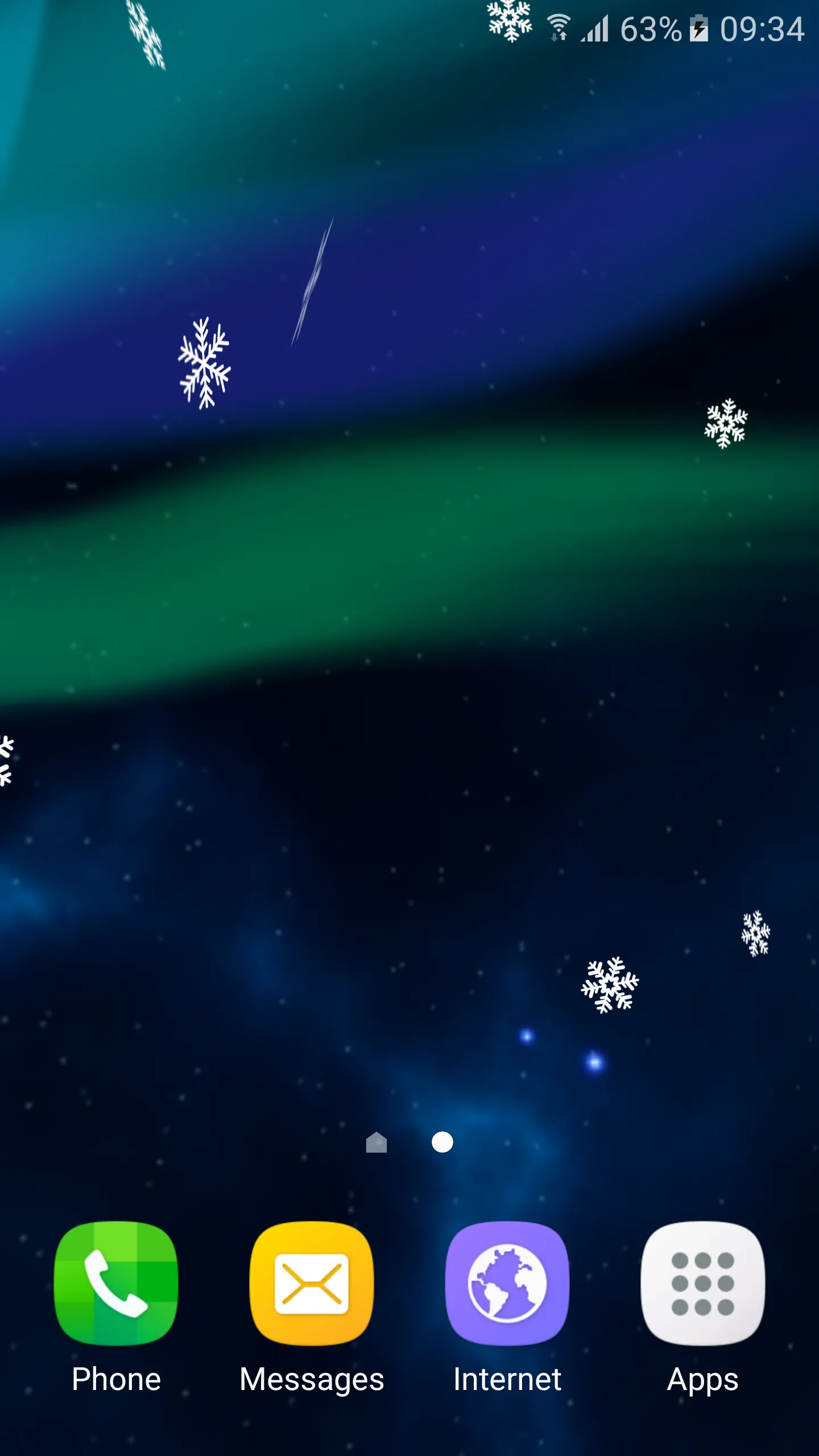 3D Northern Lights Wallpaper | Indus Appstore | Screenshot