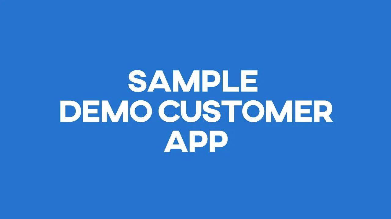 Demo Cab Software - Sample Cus | Indus Appstore | Screenshot