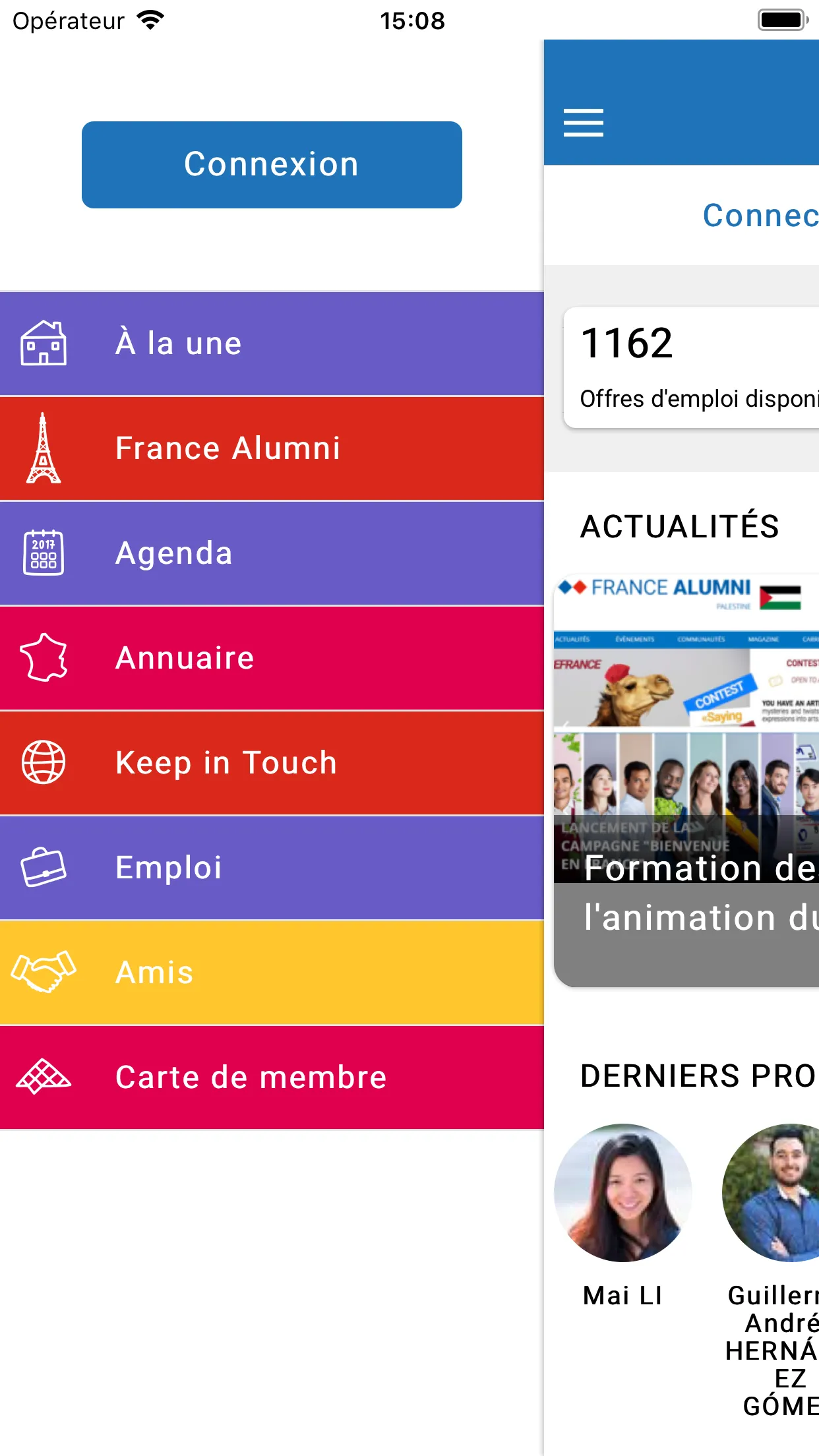 France Alumni | Indus Appstore | Screenshot