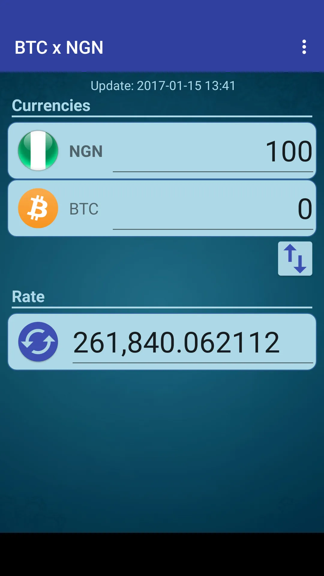 Bitcoin x Nigerian Naira | Indus Appstore | Screenshot