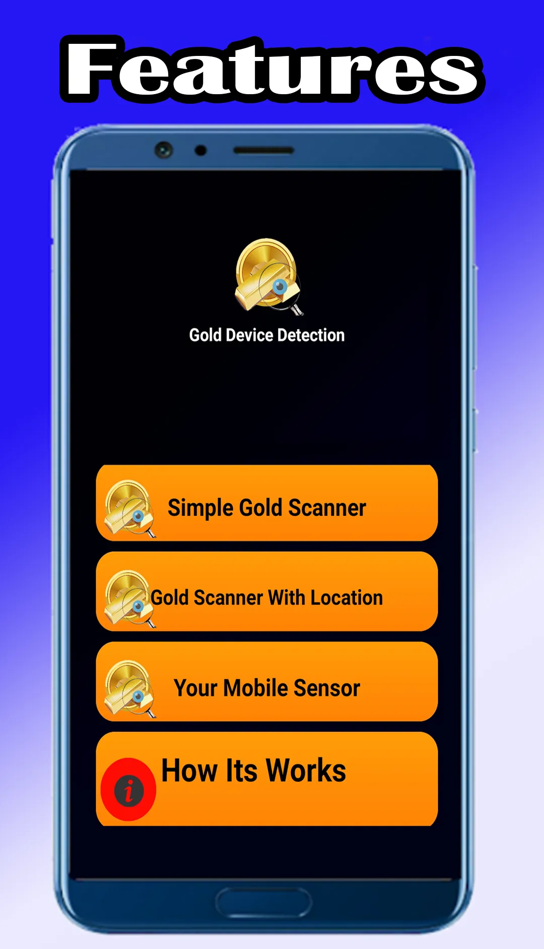 Gold Metal Detector Pro | Indus Appstore | Screenshot