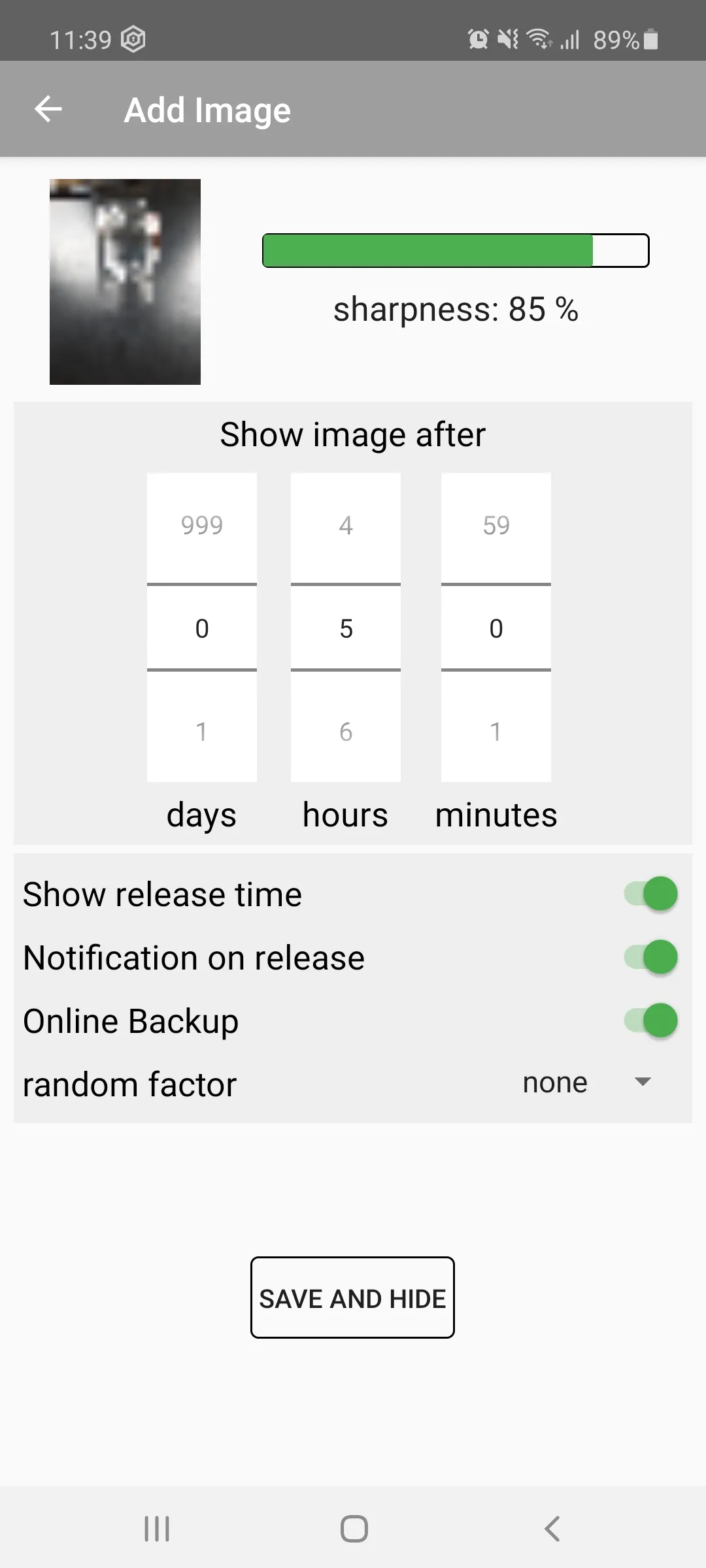 time lock for images | Indus Appstore | Screenshot