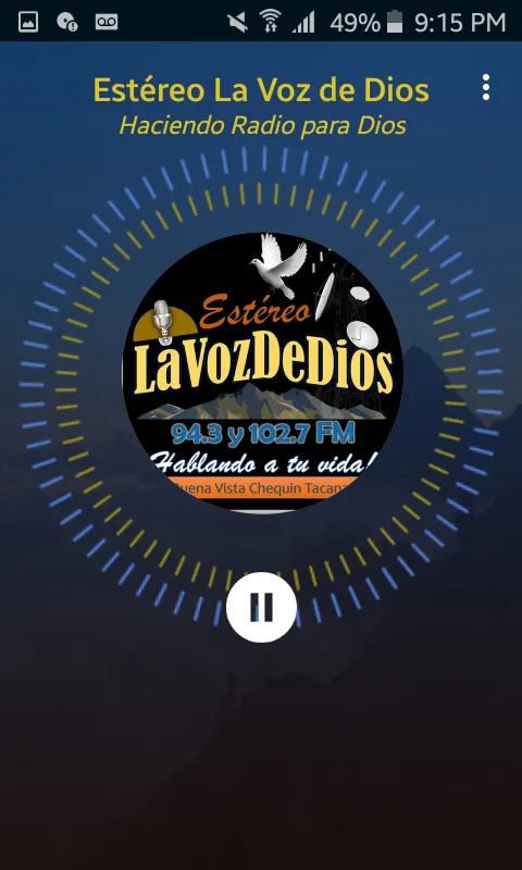 Estéreo La Voz De Dios 94.3 FM | Indus Appstore | Screenshot