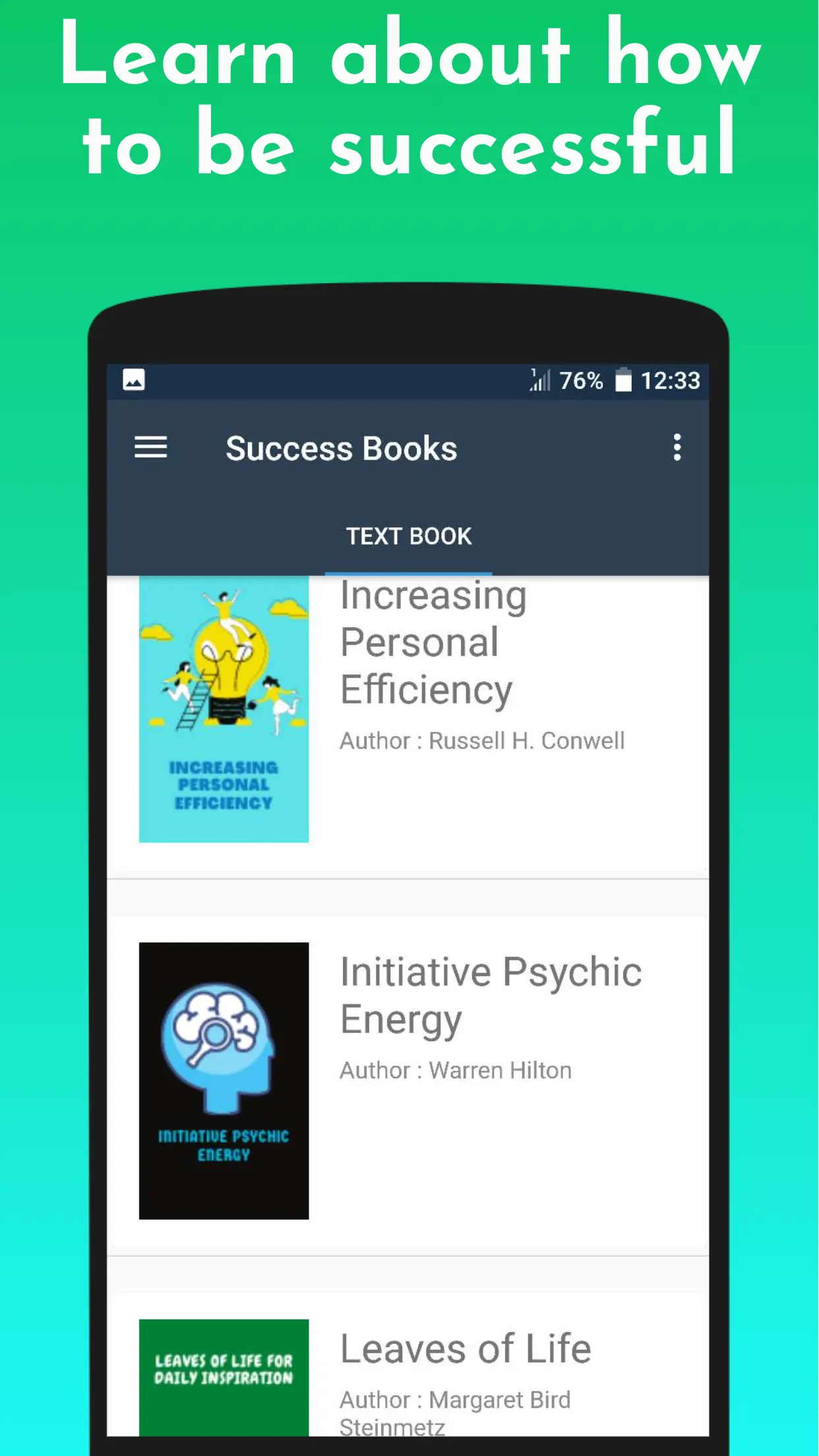 Life Success Books Offline | Indus Appstore | Screenshot