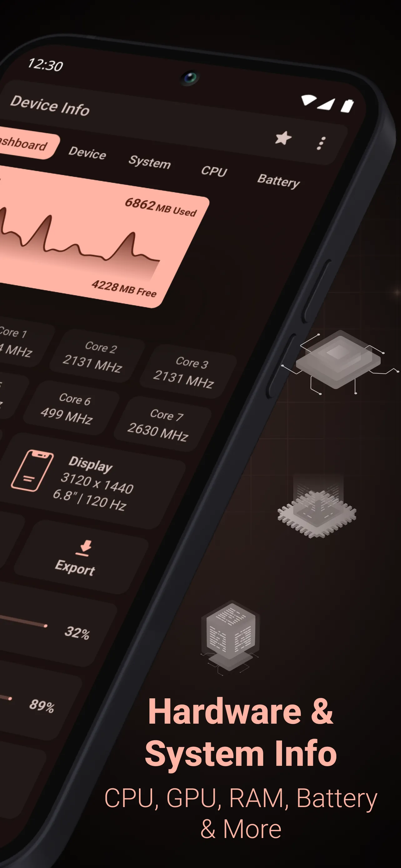 Device Info: System & CPU Info | Indus Appstore | Screenshot