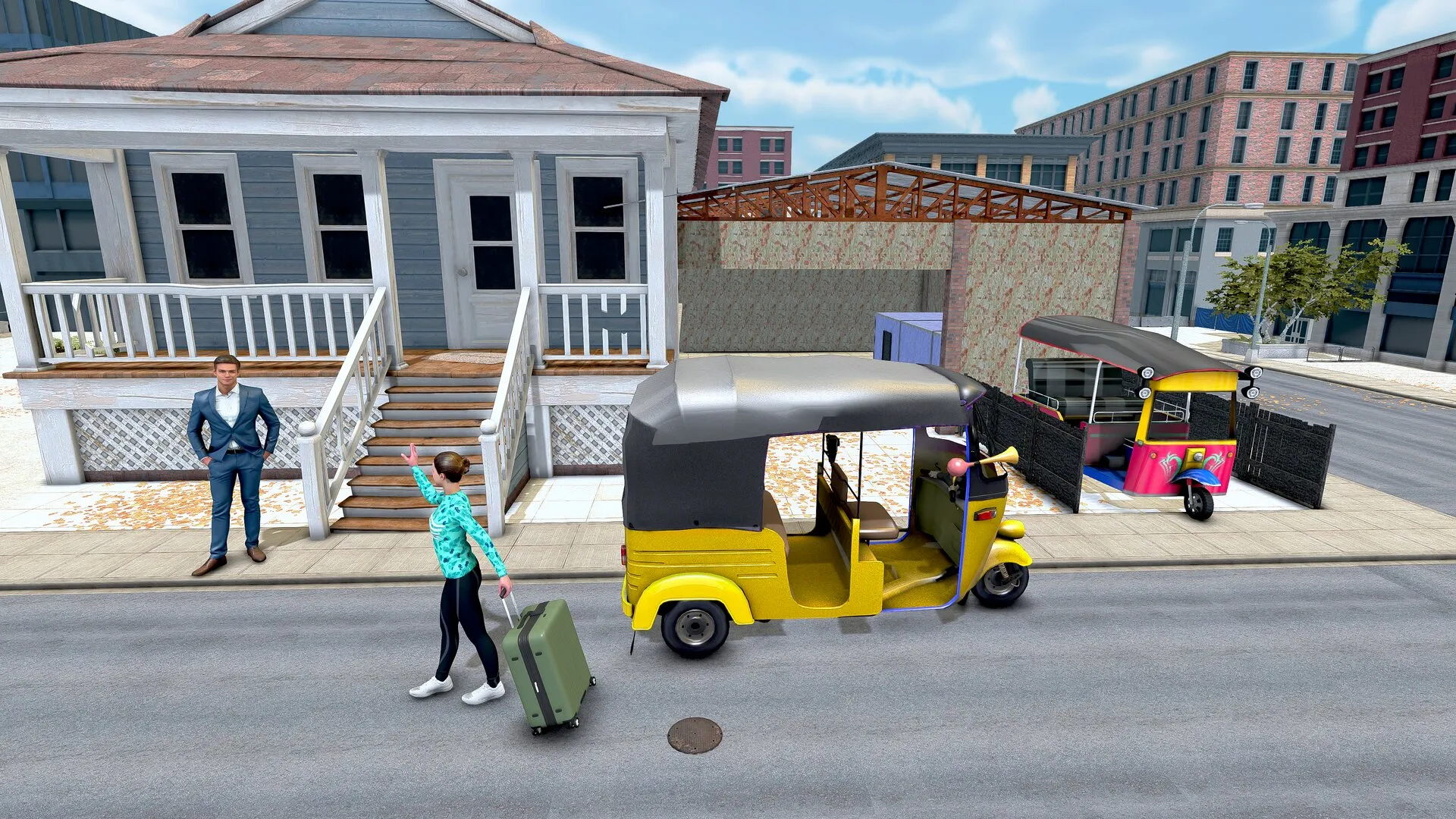 US Auto Rickshaw 3D 2024 | Indus Appstore | Screenshot