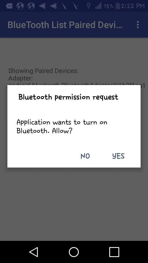 Bluetooth list paired devices | Indus Appstore | Screenshot