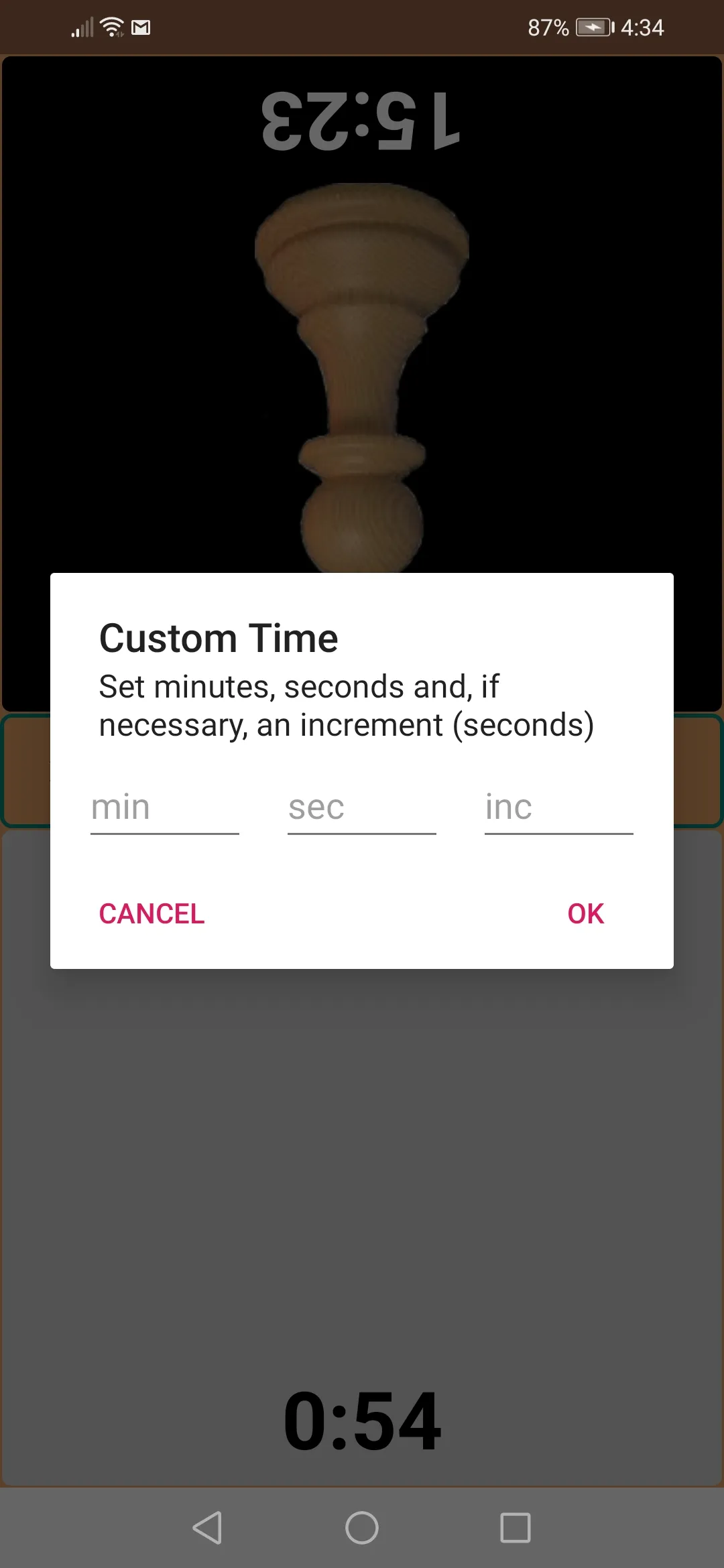 ChessClock | Indus Appstore | Screenshot