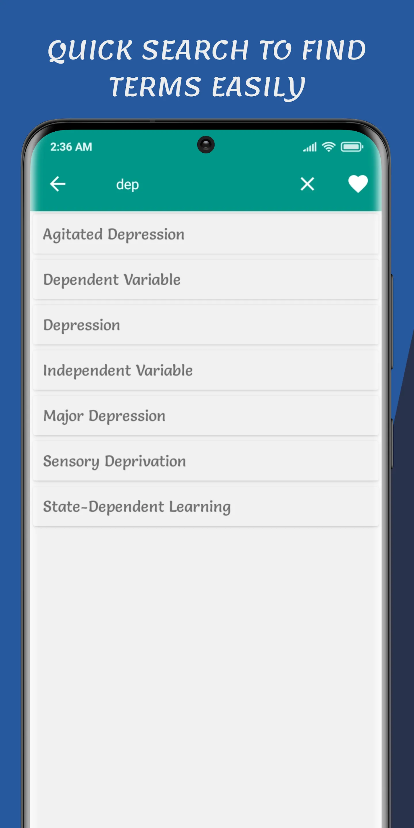 Psychology Dictionary | Indus Appstore | Screenshot