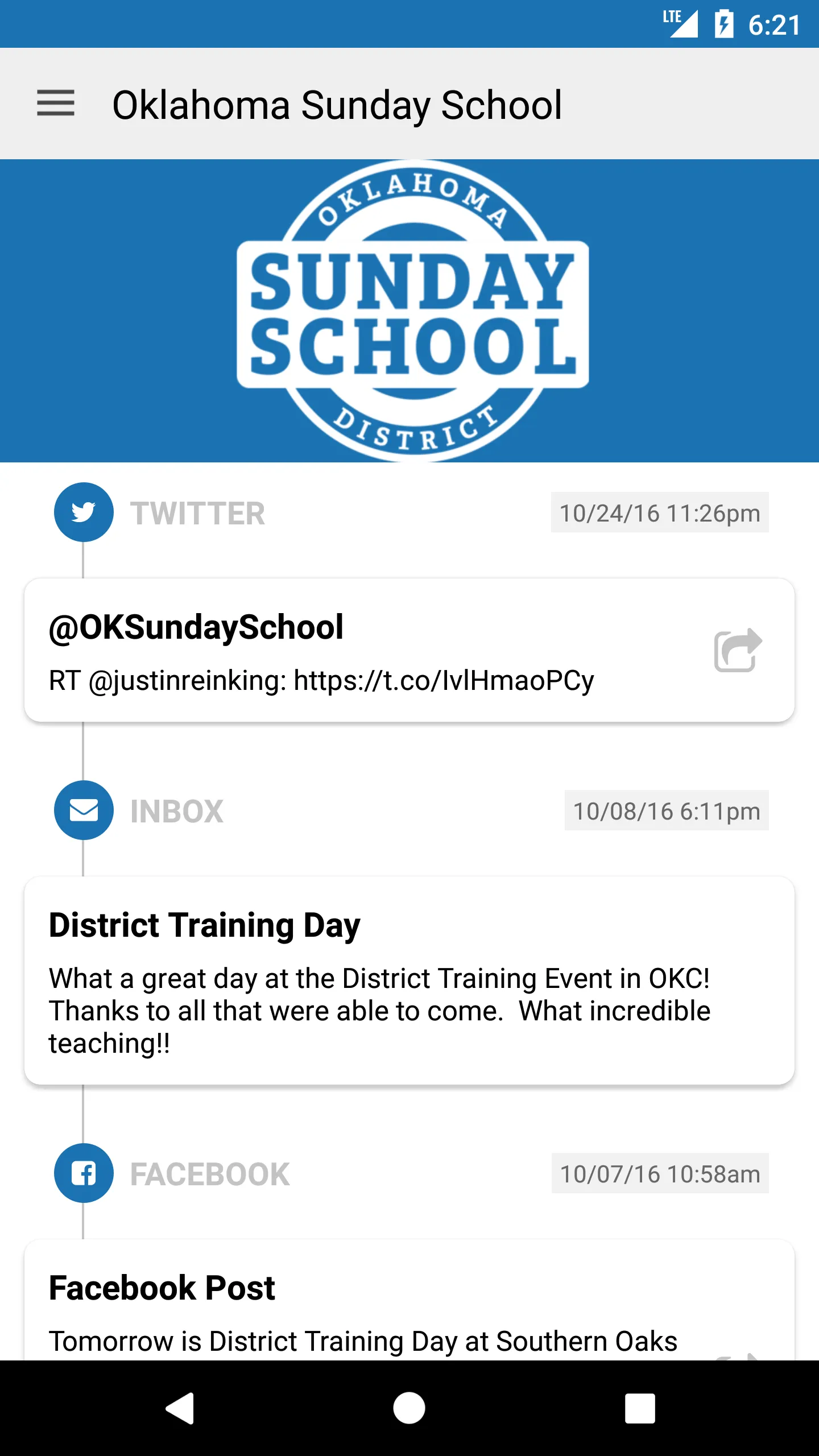 Oklahoma UPC Sunday School | Indus Appstore | Screenshot