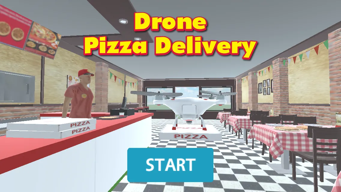 Drone Pizza Delivery 3D | Indus Appstore | Screenshot