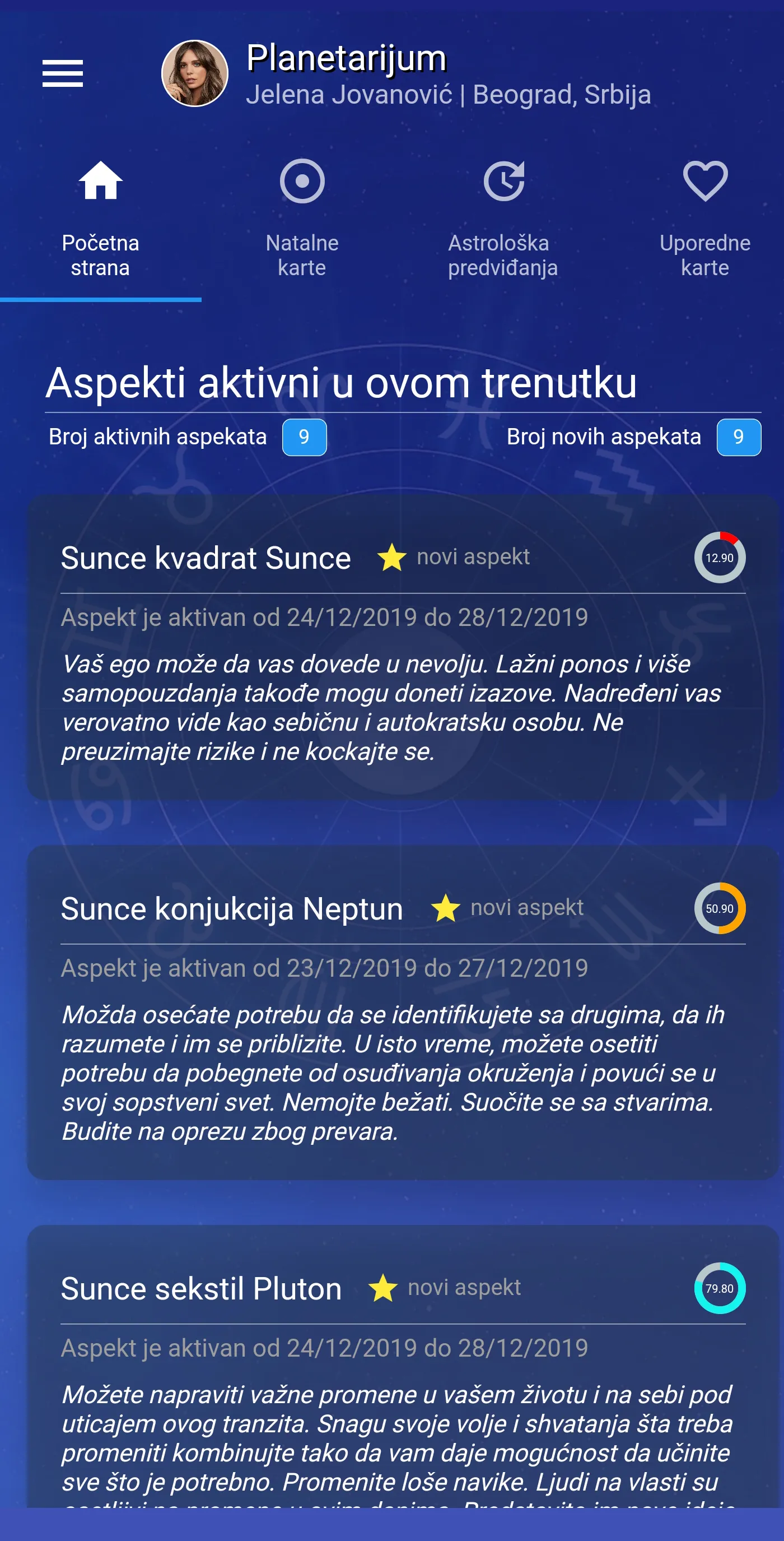 Planetarijum horoskop & astrol | Indus Appstore | Screenshot