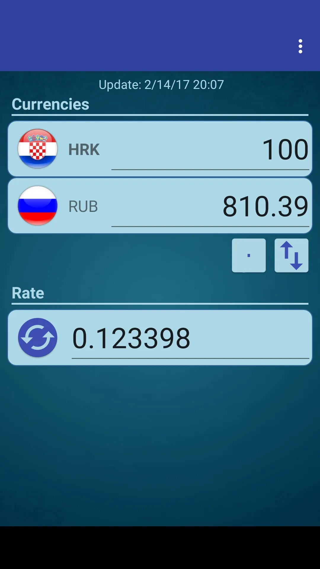 Russian Ruble x Croatian Kuna | Indus Appstore | Screenshot