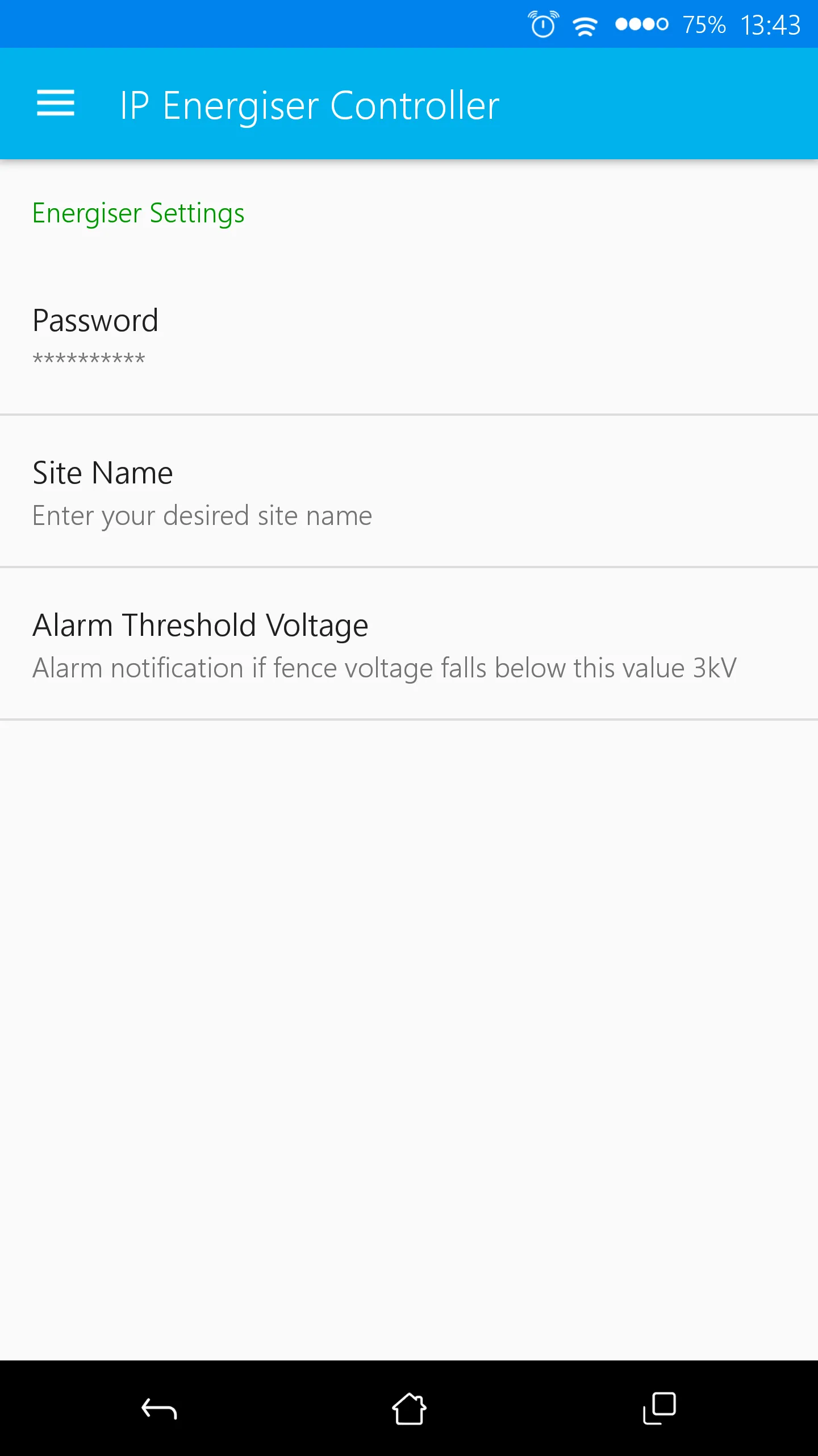 IP Energizer Controller | Indus Appstore | Screenshot