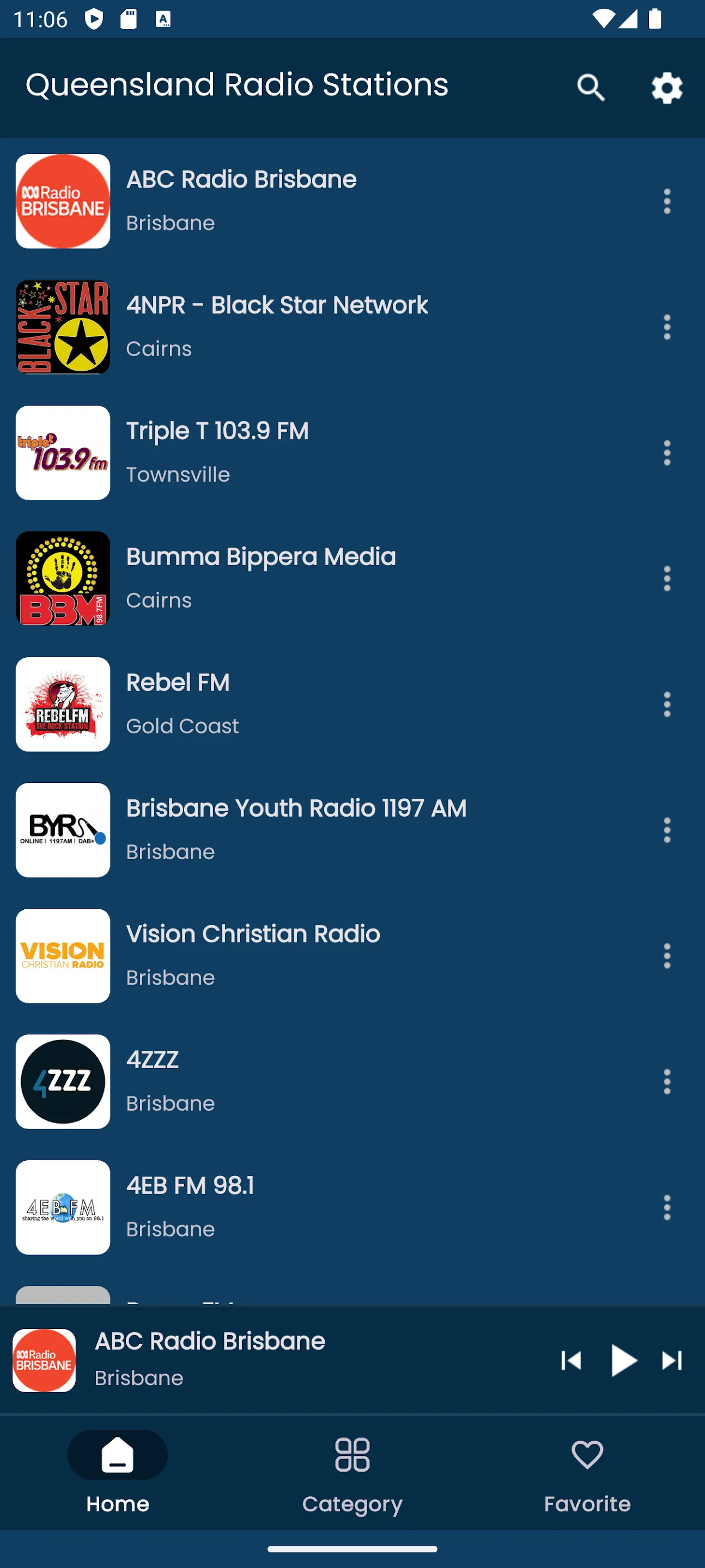 Radios from Queensland | Indus Appstore | Screenshot