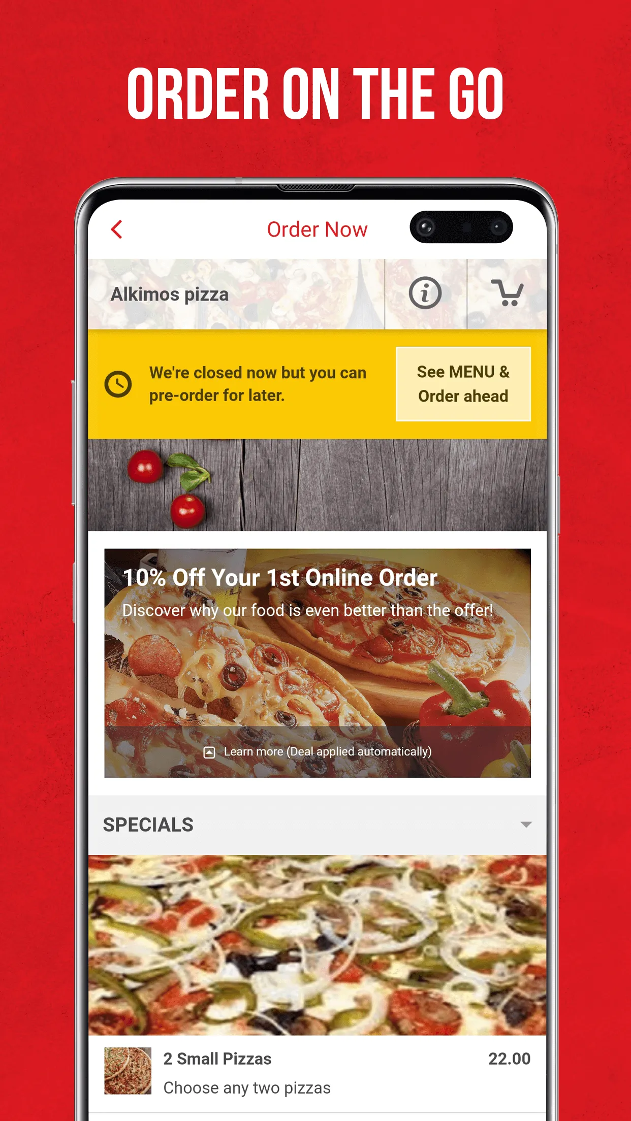 Alkimos Pizza | Indus Appstore | Screenshot