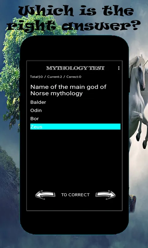 Mythology Test | Indus Appstore | Screenshot