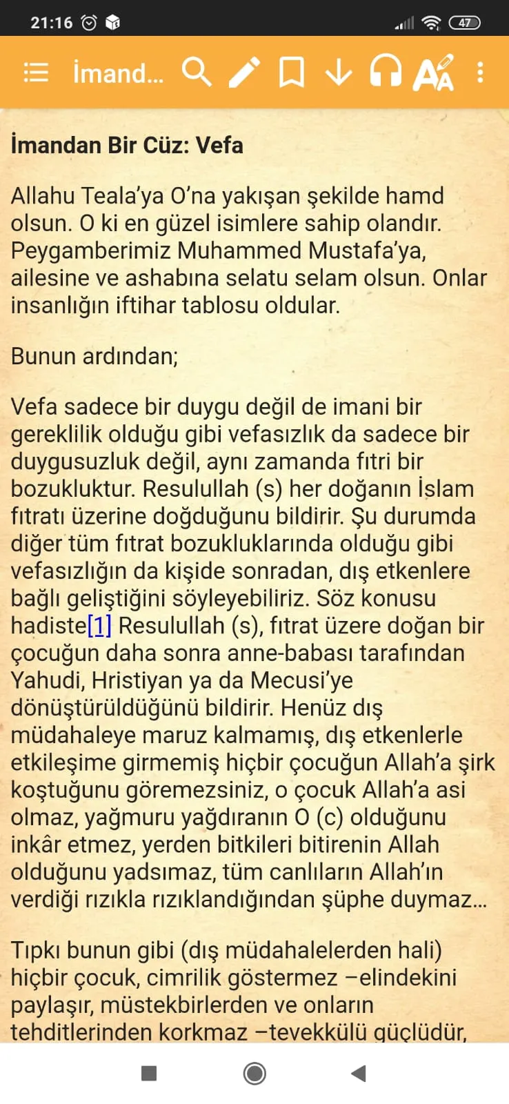 Mihrap Dergisi | Indus Appstore | Screenshot