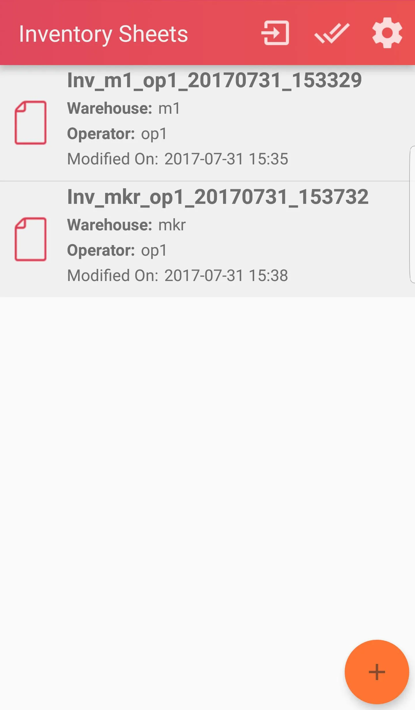 Comarch Mobile Inventory | Indus Appstore | Screenshot