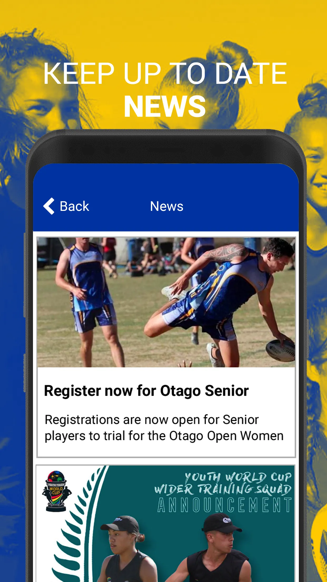 Otago Touch Association | Indus Appstore | Screenshot