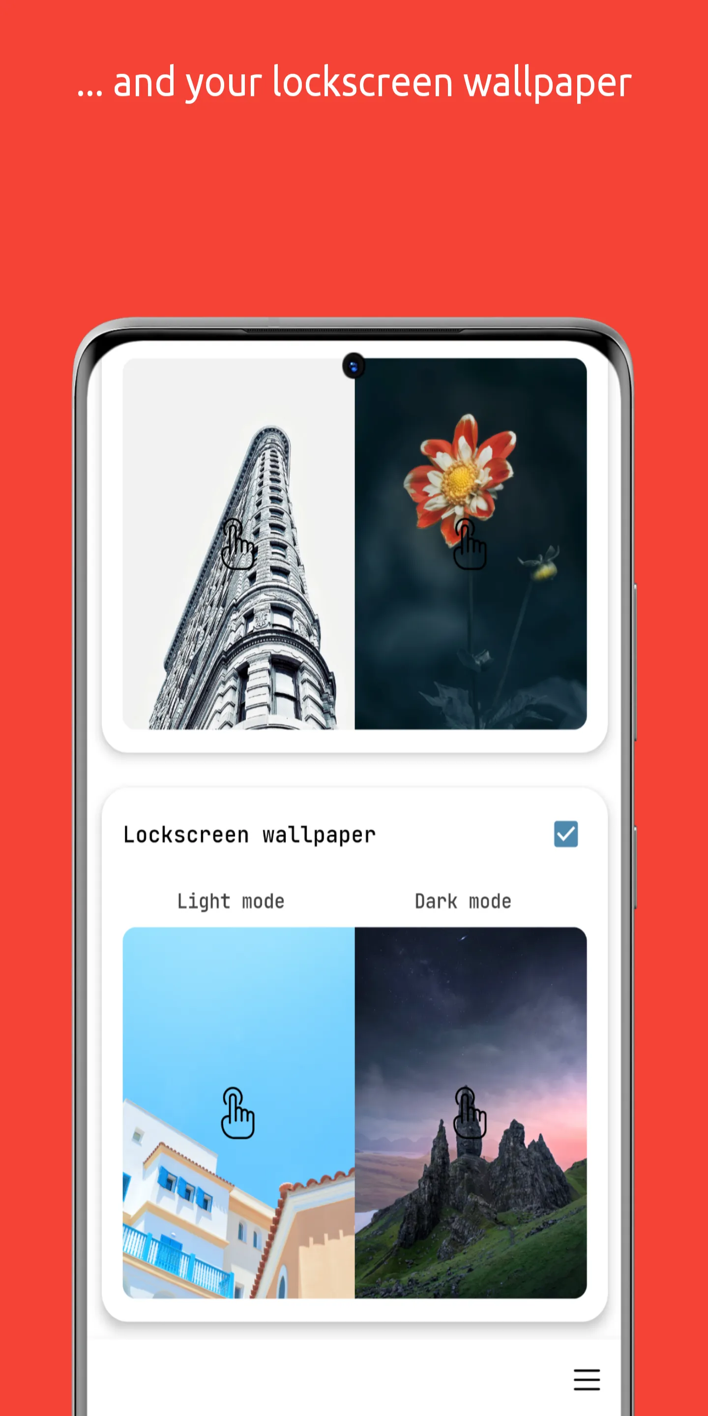 Dark/Light Wallpaper Scheduler | Indus Appstore | Screenshot