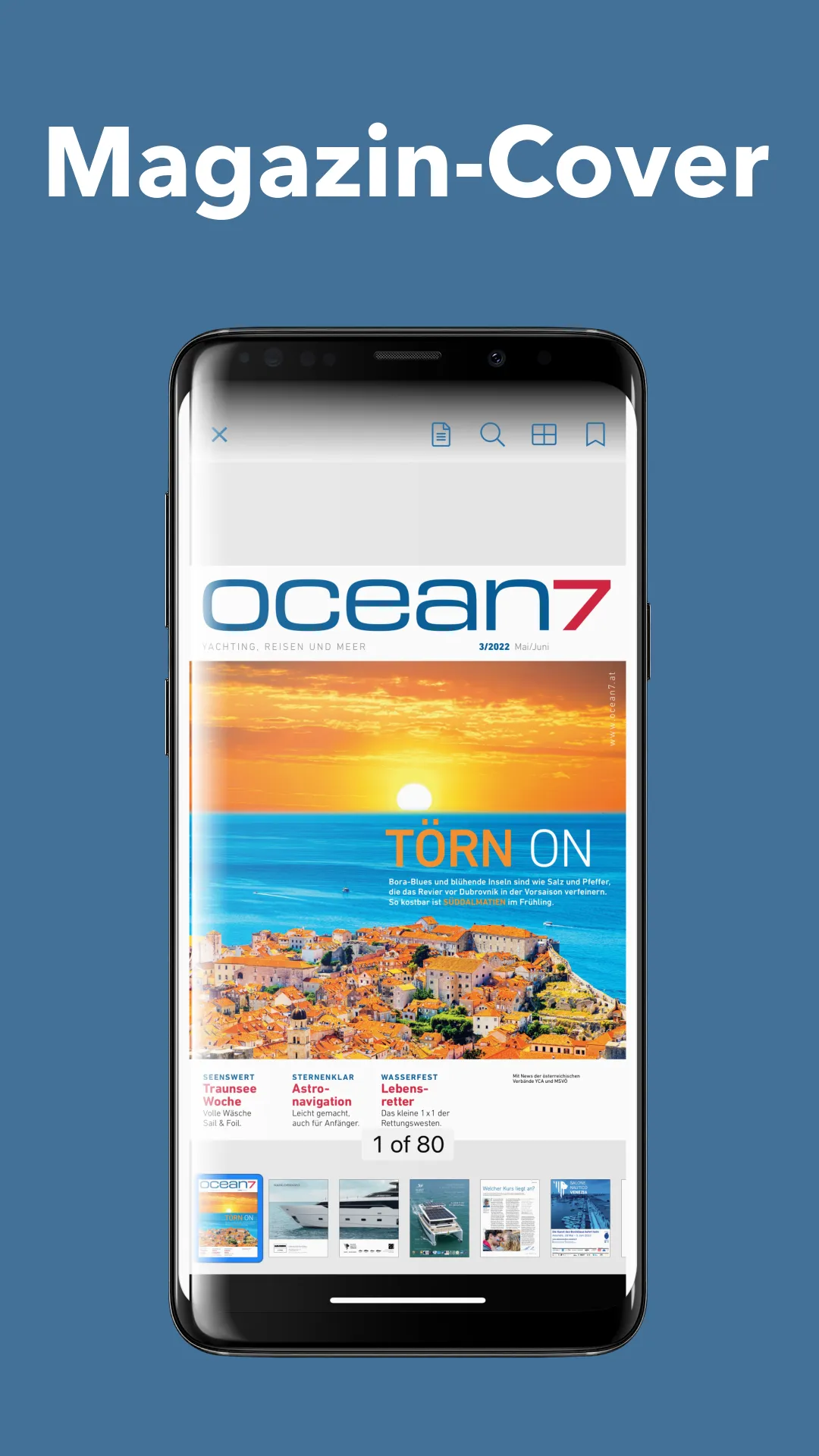 OCEAN7 Magazin | Indus Appstore | Screenshot