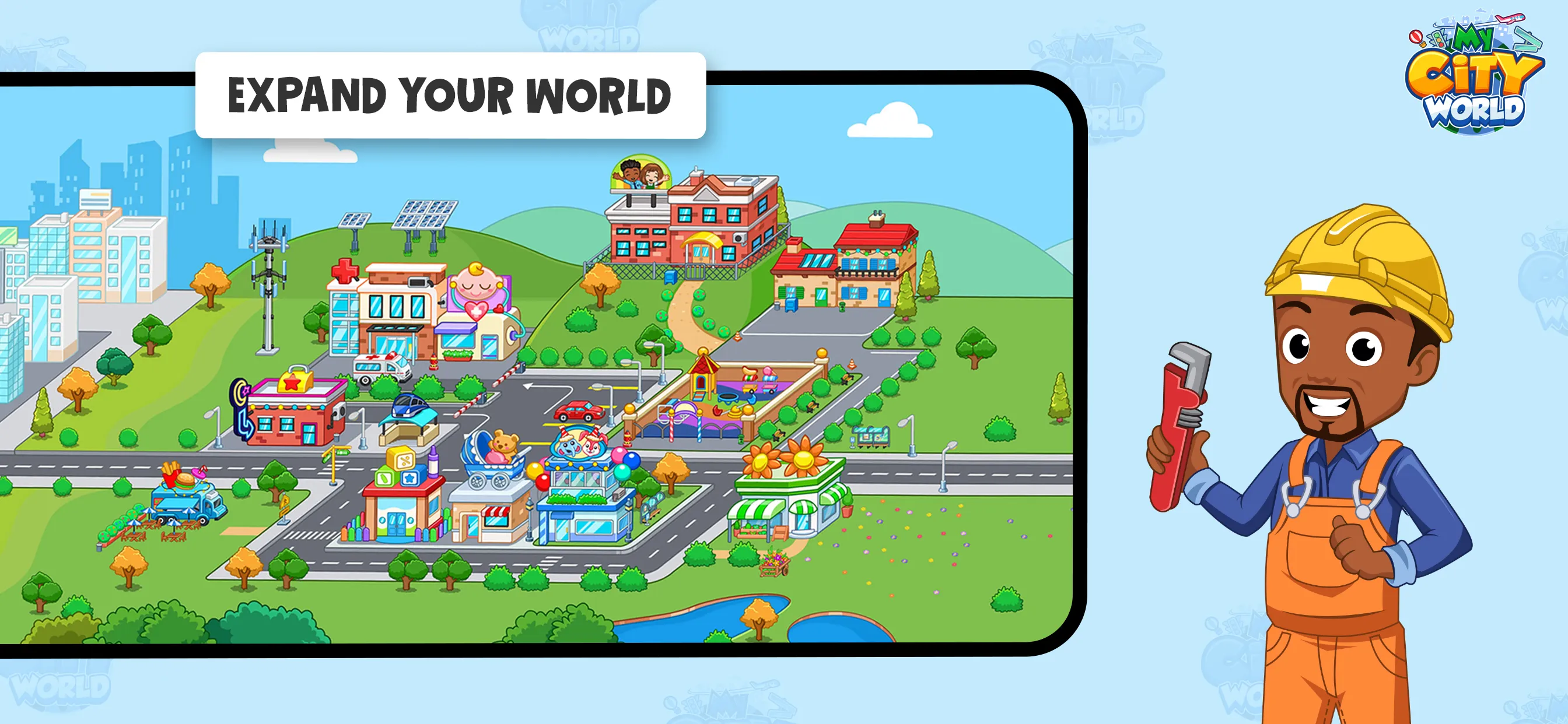 My Town World - Mega City | Indus Appstore | Screenshot