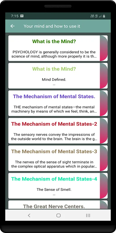 Your mind and how to use it | Indus Appstore | Screenshot