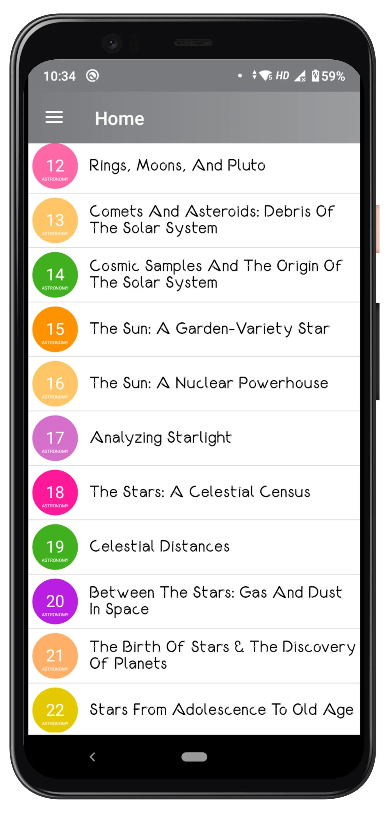 Astronomy | Indus Appstore | Screenshot