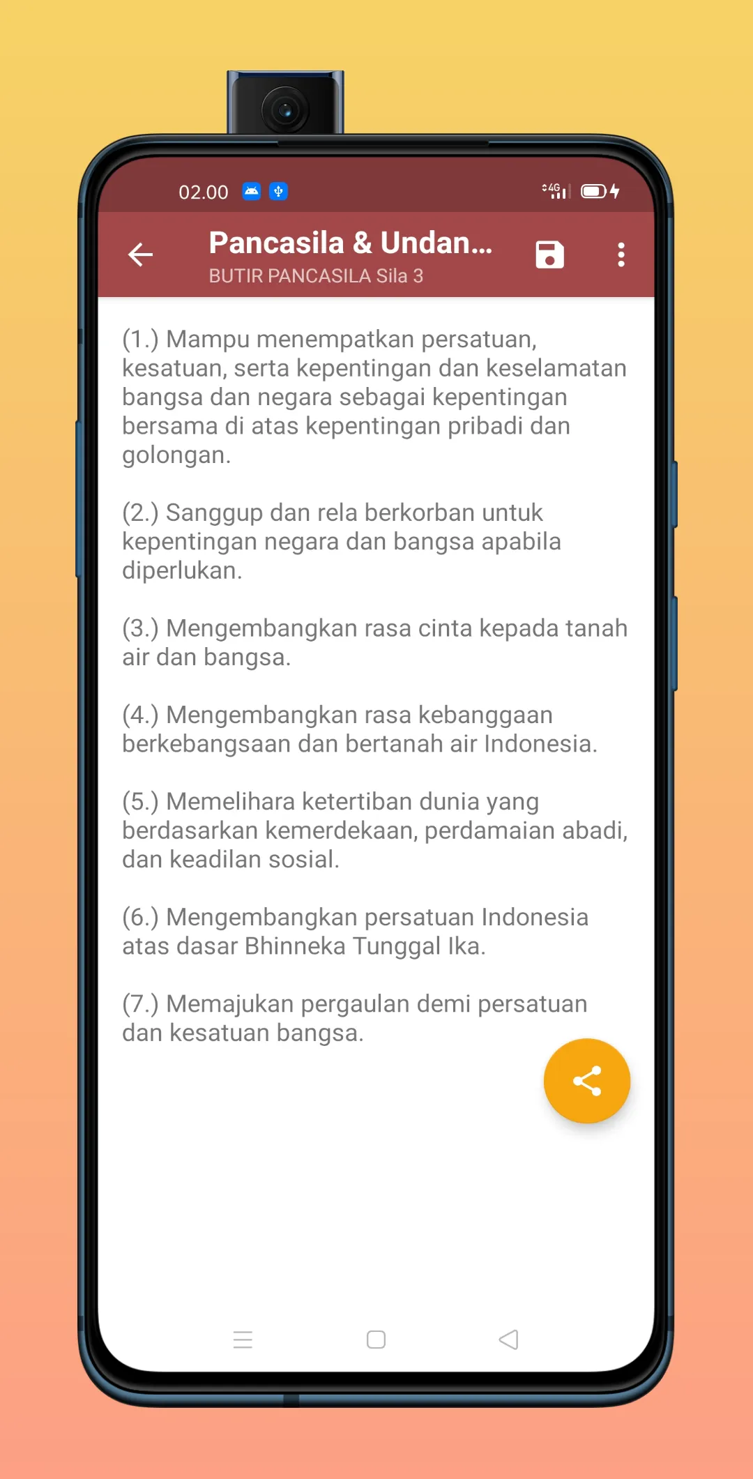 Pancasila & Undang-Undang | Indus Appstore | Screenshot