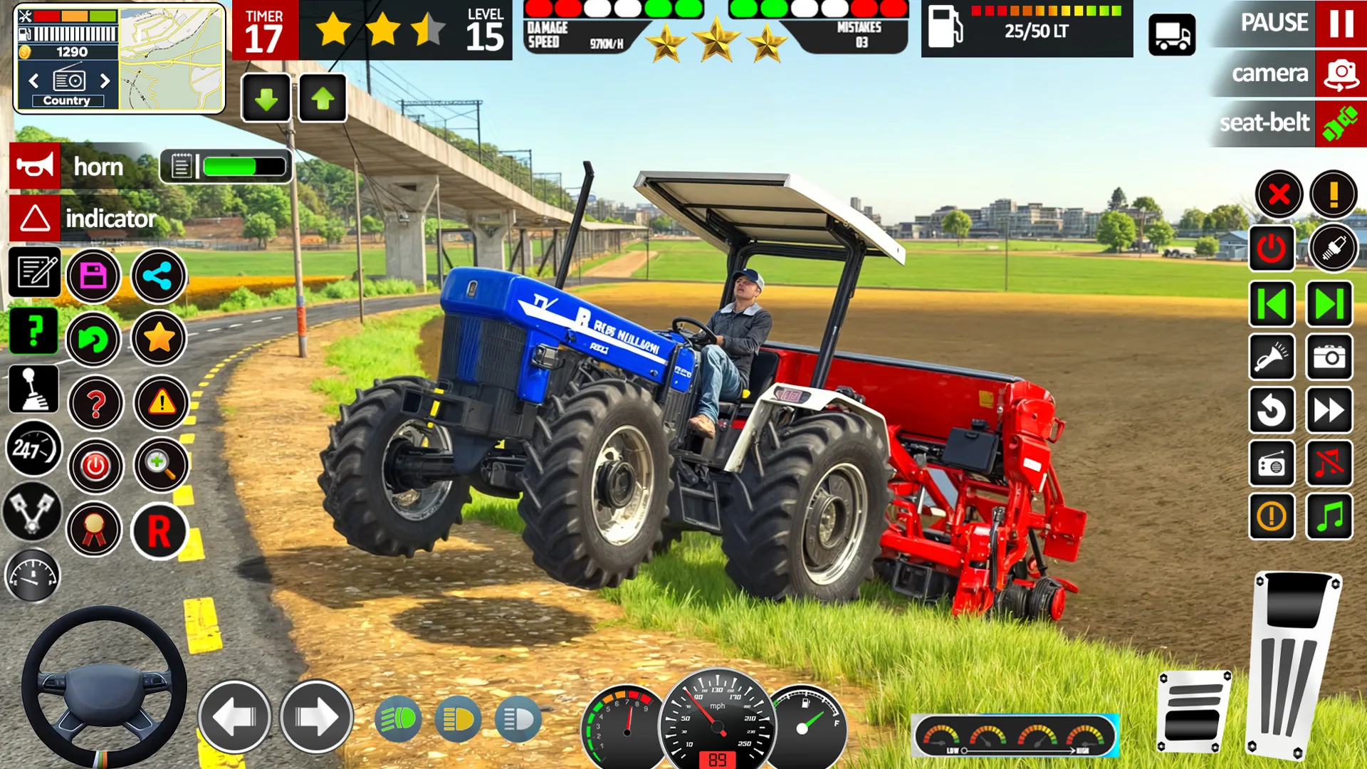 Cargo Tractor Farming Games 3D | Indus Appstore | Screenshot