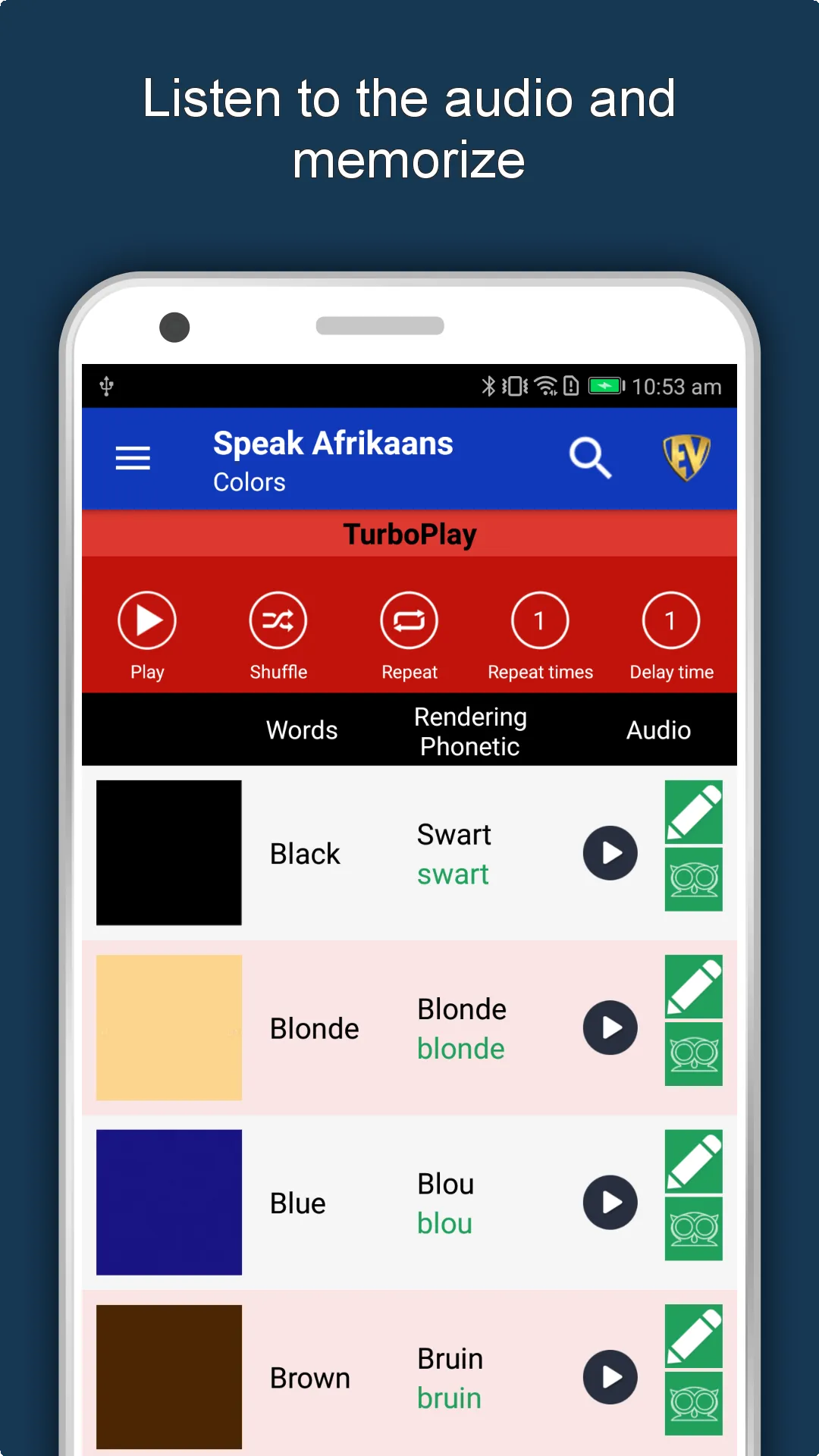 Speak Afrikaans : Learn Afrika | Indus Appstore | Screenshot