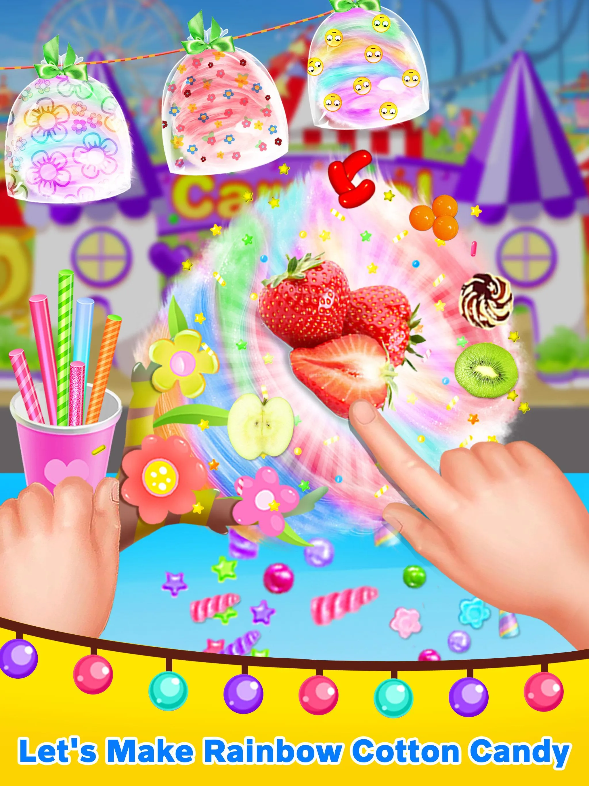 Street Food - Cotton Candy | Indus Appstore | Screenshot