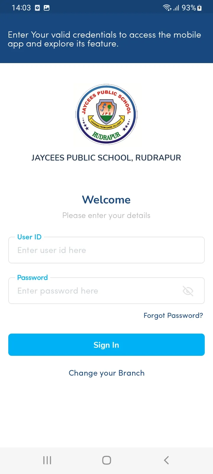 Jaycees Public School Rudrapur | Indus Appstore | Screenshot