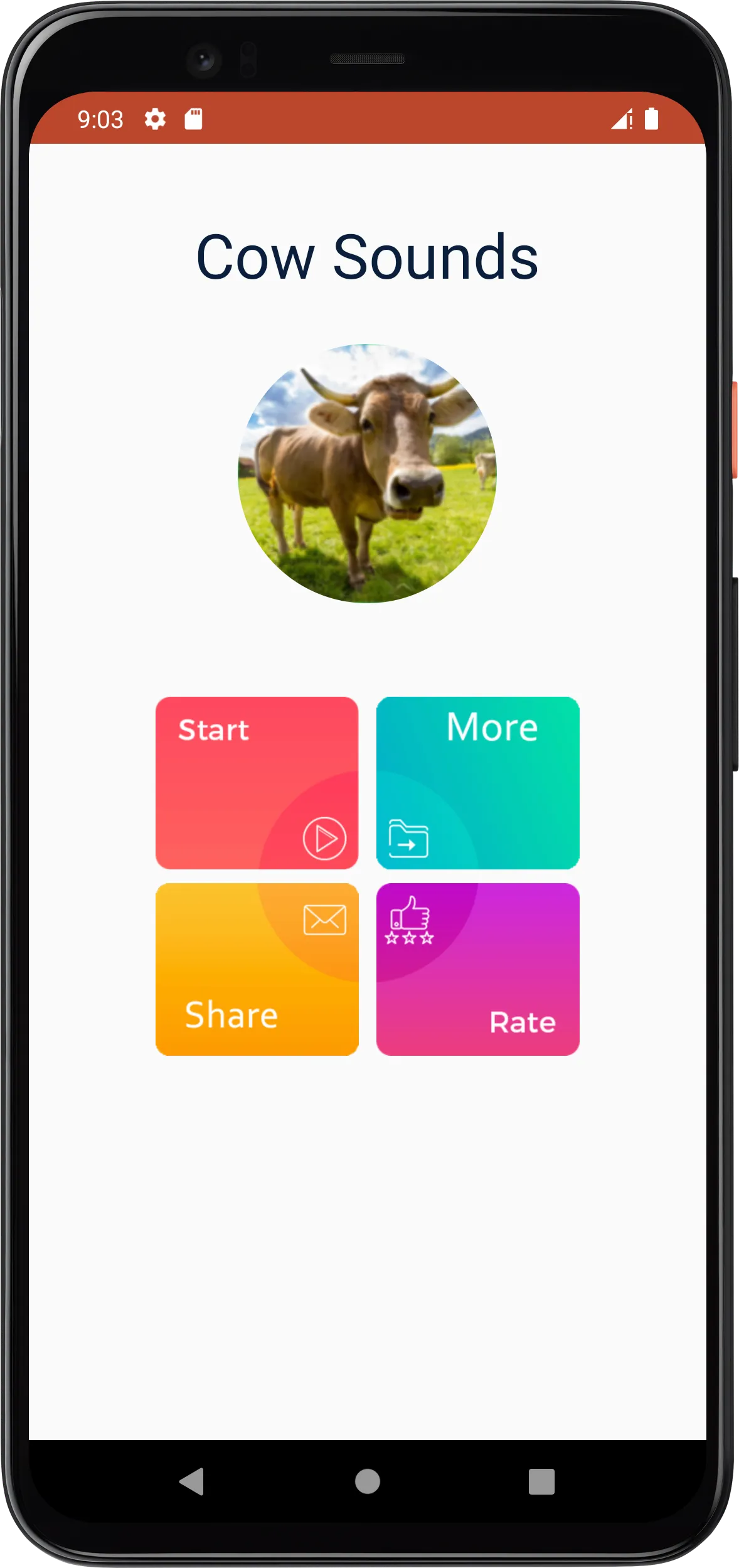 Cow Sounds | Indus Appstore | Screenshot