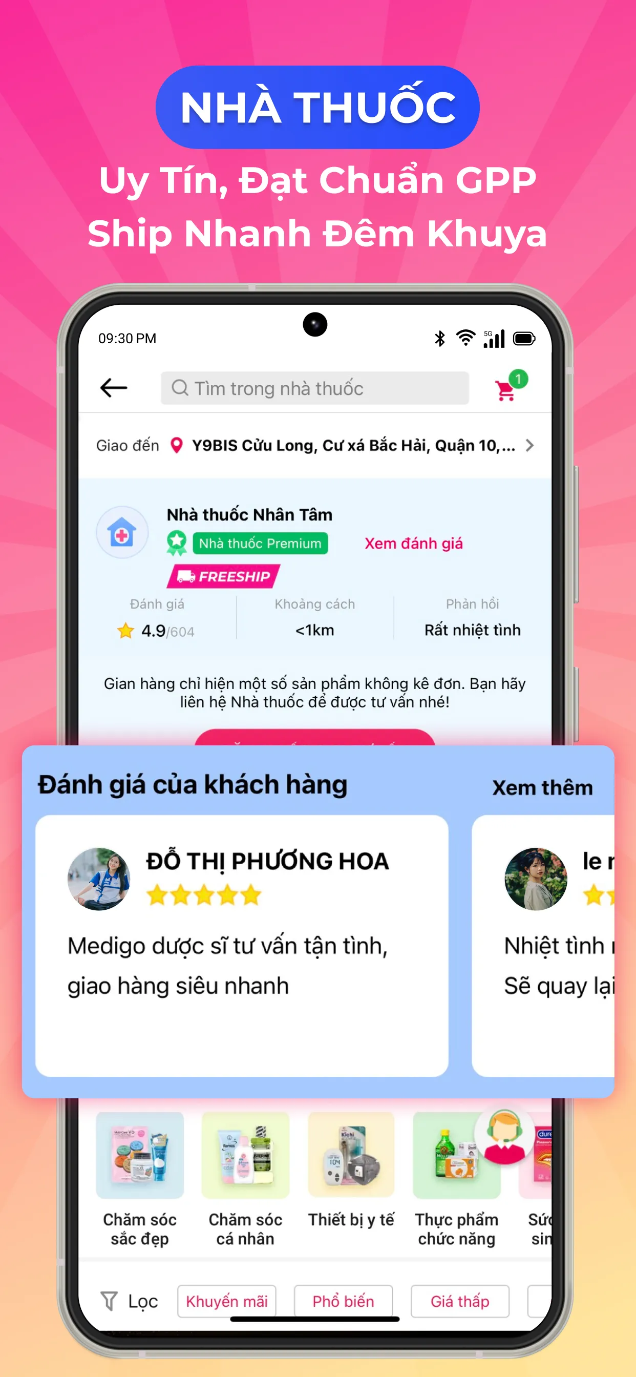 Medigo - Thuốc và Bác Sĩ 24h | Indus Appstore | Screenshot