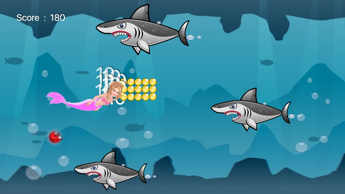 Shark Dash Mermaid | Indus Appstore | Screenshot