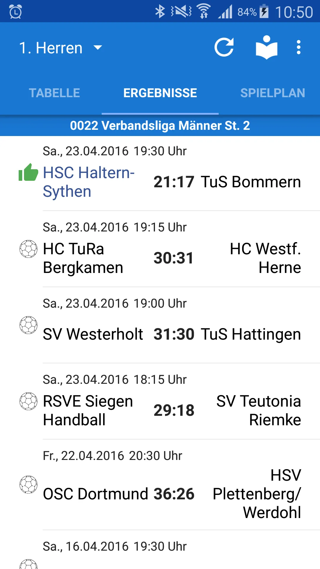 HSC Haltern/Sythen | Indus Appstore | Screenshot